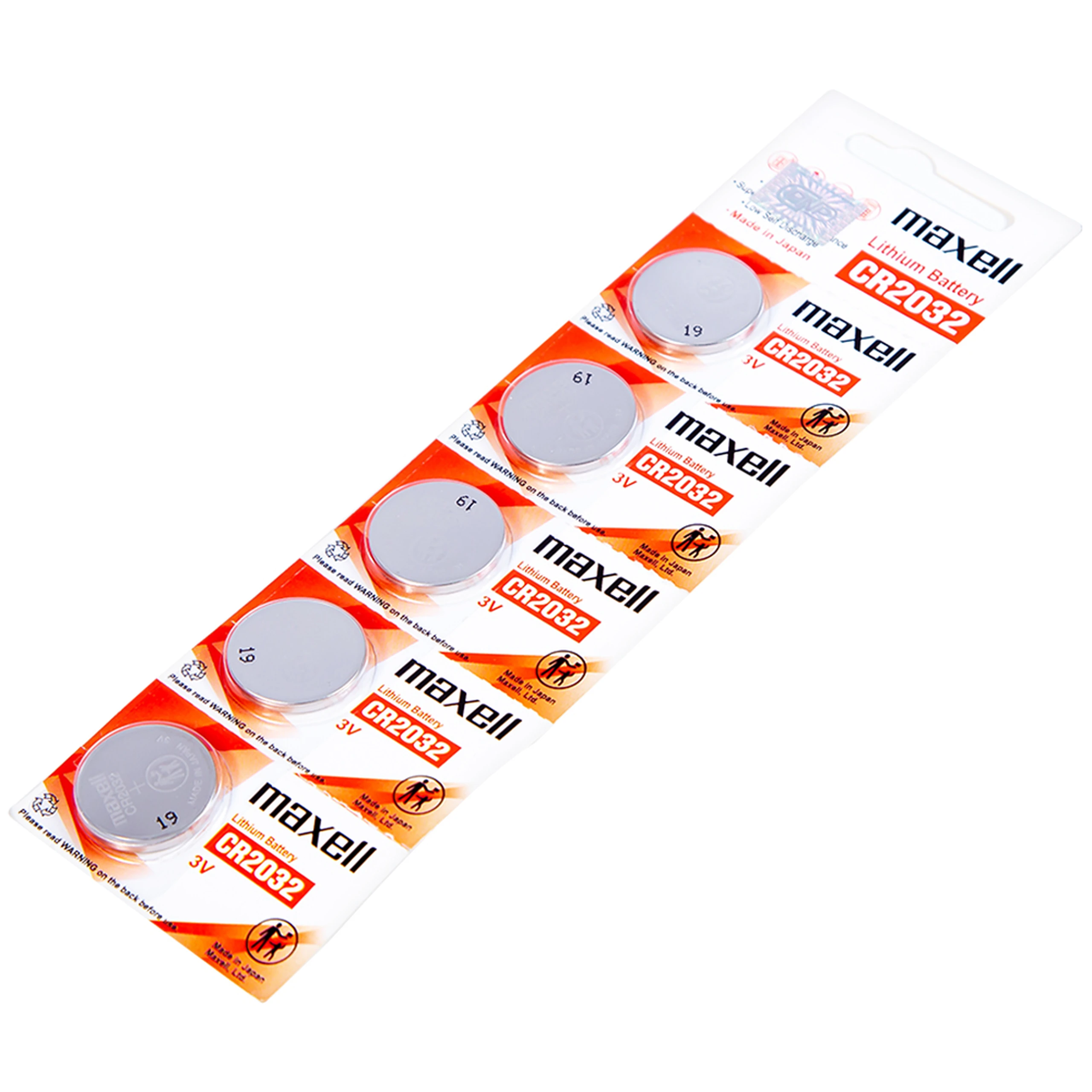 Pin Maxell lithium CR2032 (20 vỉ x 5 viên) dùng cho các thiết bị điện tử