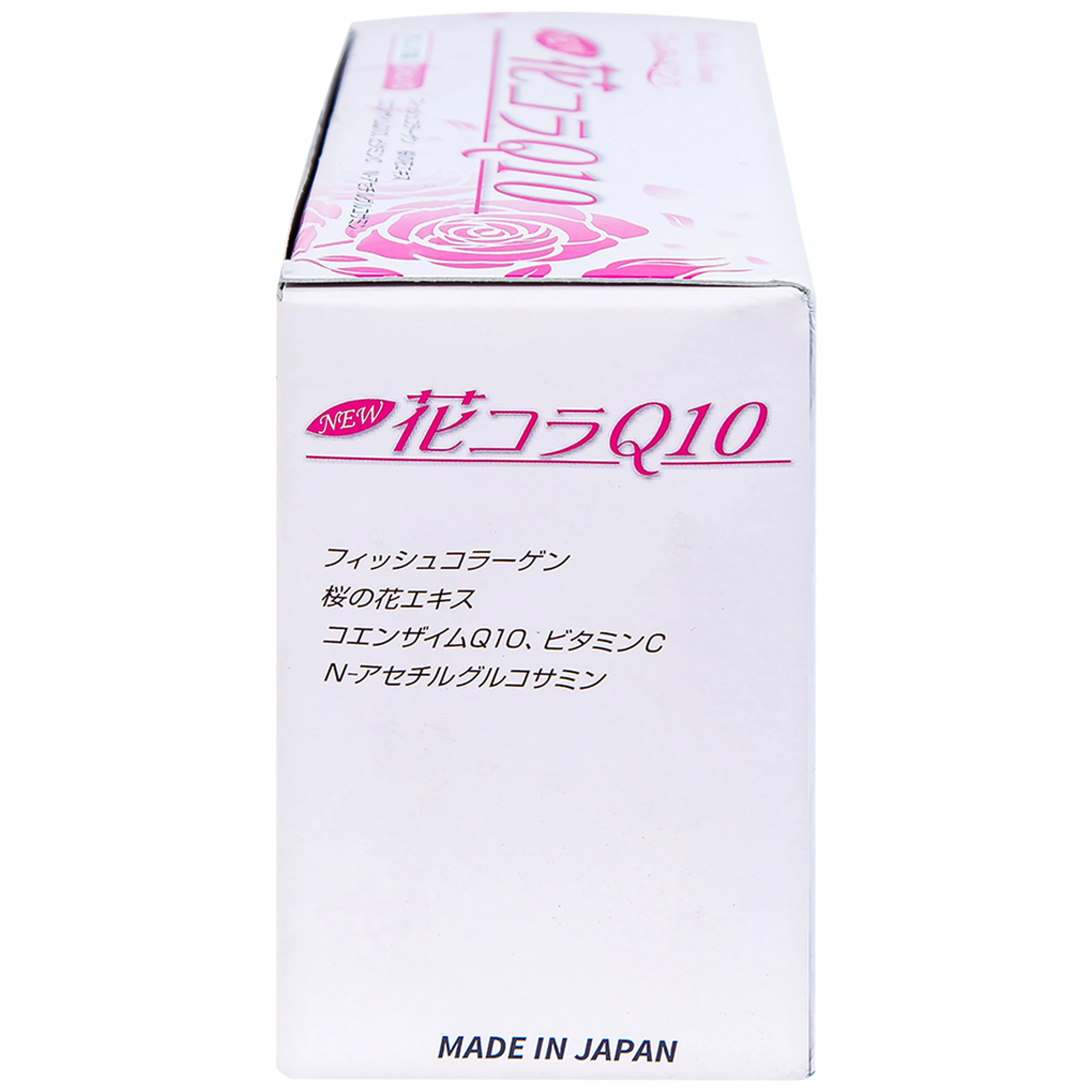 Chai uống bổ sung collagen giúp đẹp da tăng độ ẩm cho da và độ đàn hồi cho da Hana Colla Q10 Jpanwell (10 chai x 50ml)