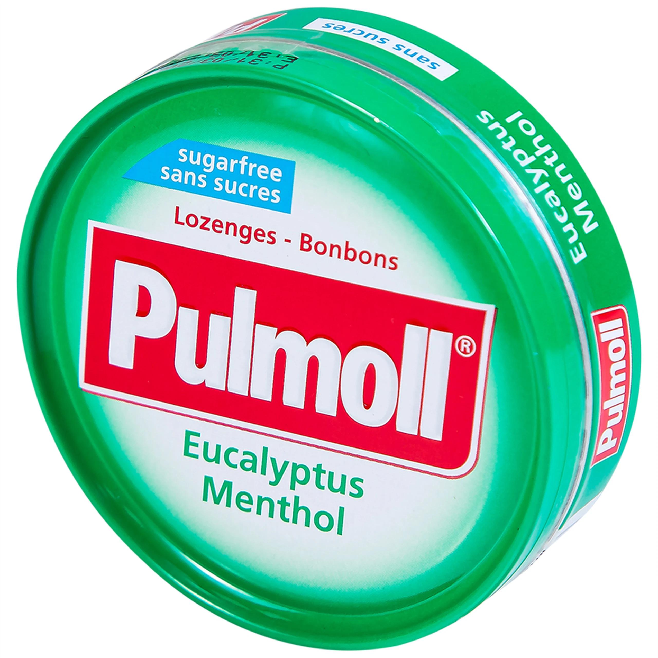 Kẹo Ngậm Không Đường Pulmoll Eucalyptus Menthol (45g)