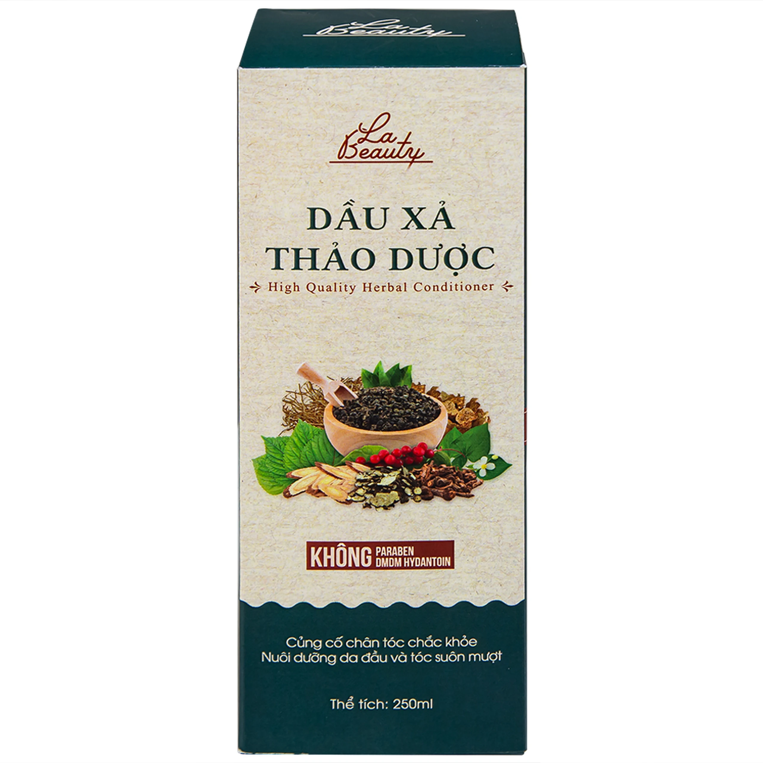 Dầu xả Thảo Dược La Beauty nuôi dưỡng da đầu và tóc suôn mượt (250ml)