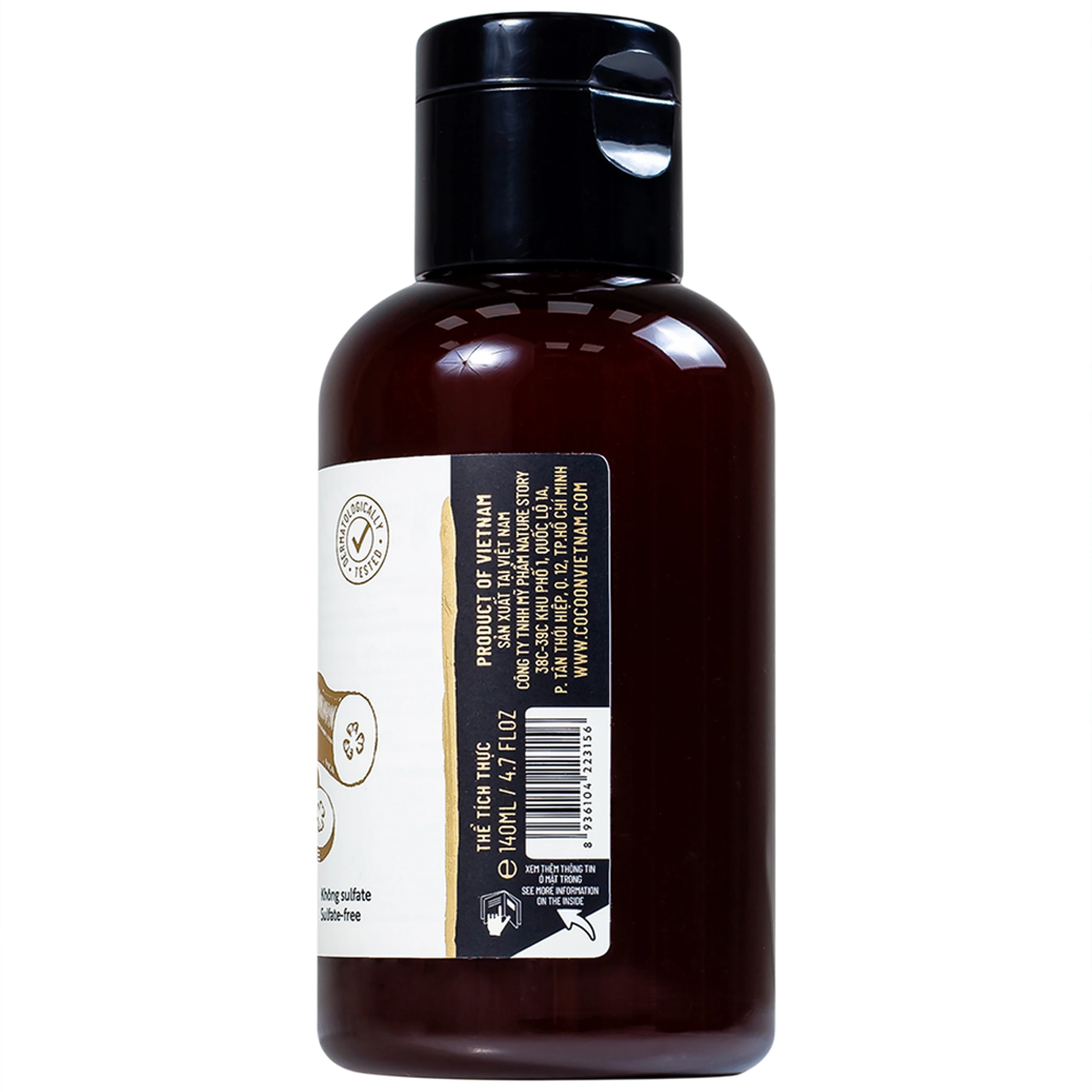 Gel bí đao rửa mặt Cocoon sạch sâu da, loại bỏ mọi bụi bẩn (140ml)