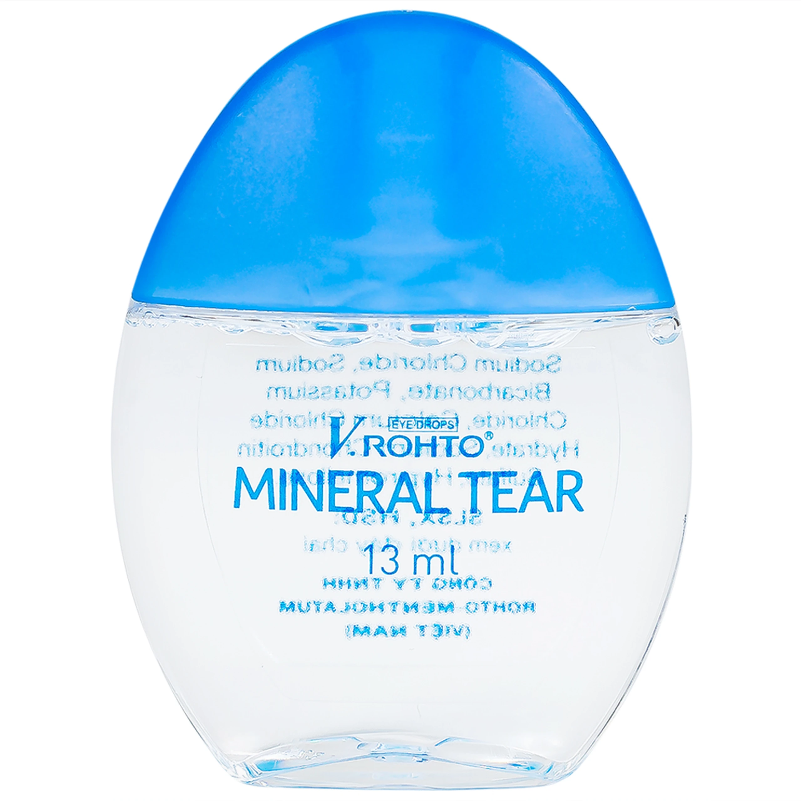 Nhỏ mắt V.Rohto Mineral Tear 13ml hỗ trợ dưỡng ẩm, bổ sung khoáng chất