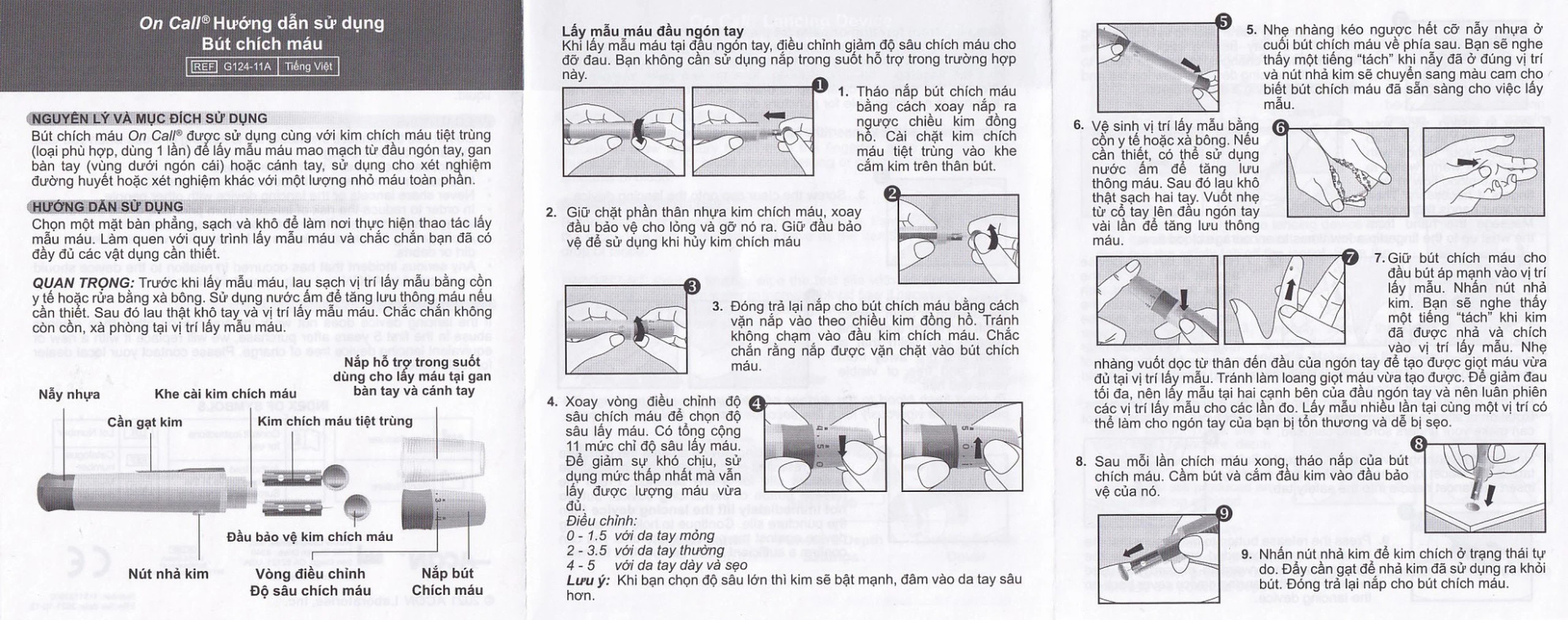 Máy đo đường huyết On Call EZ II Acon hỗ trợ theo dõi, kiểm soát lượng đường trong máu