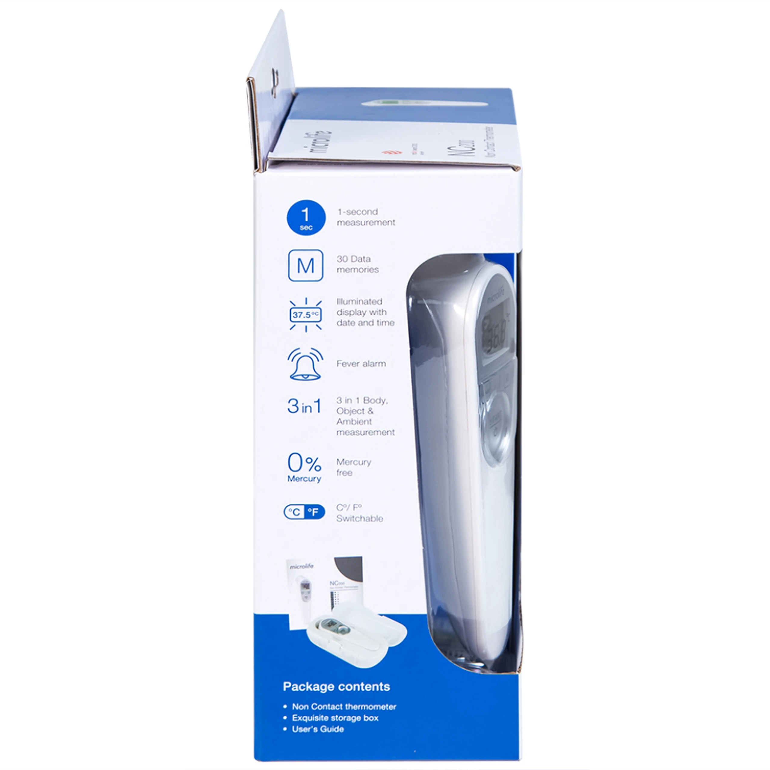 Nhiệt kế hồng ngoại đo trán Microlife NC200