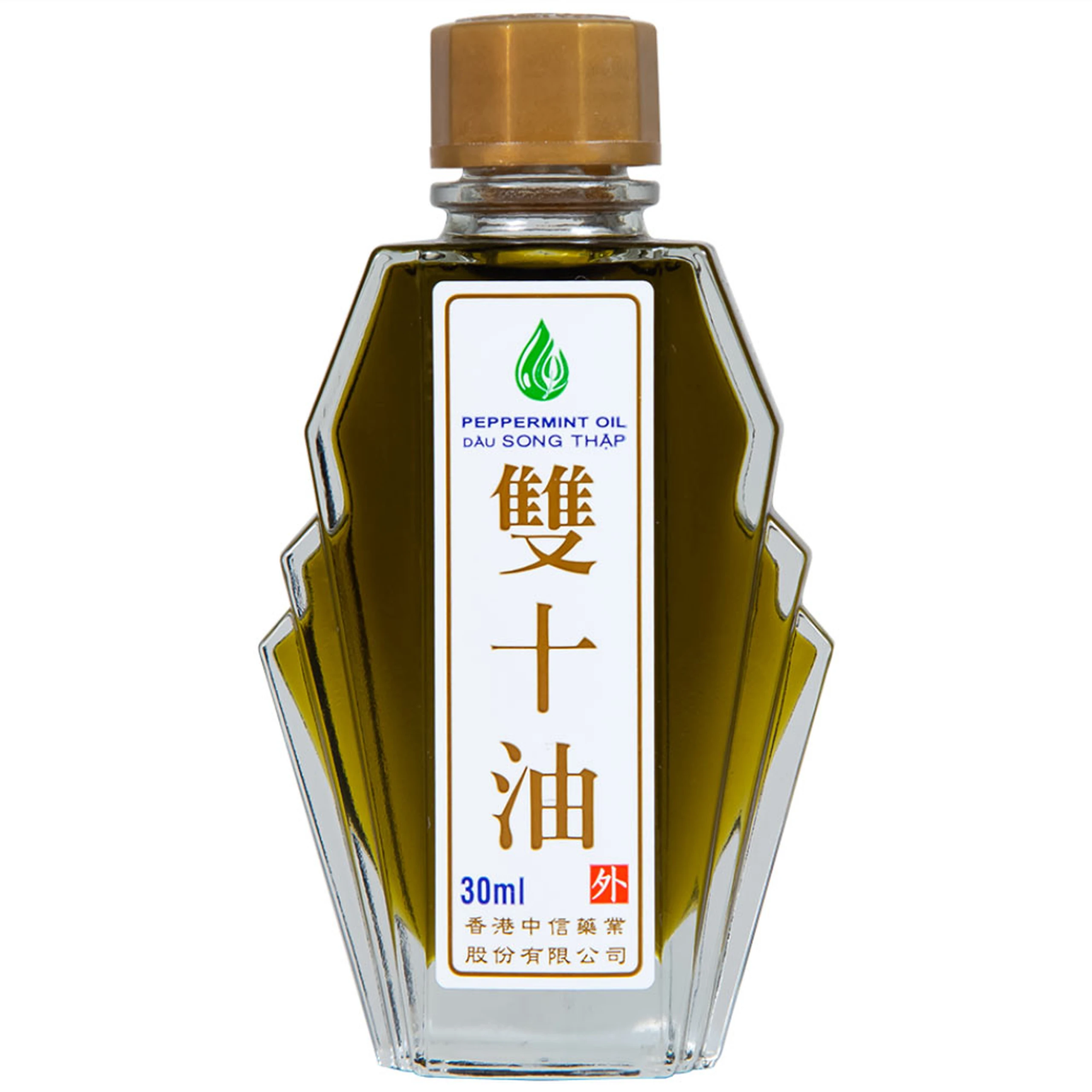 Dầu gió Song Thập Peppermint oil 30ml Hong Kong Zung Seon