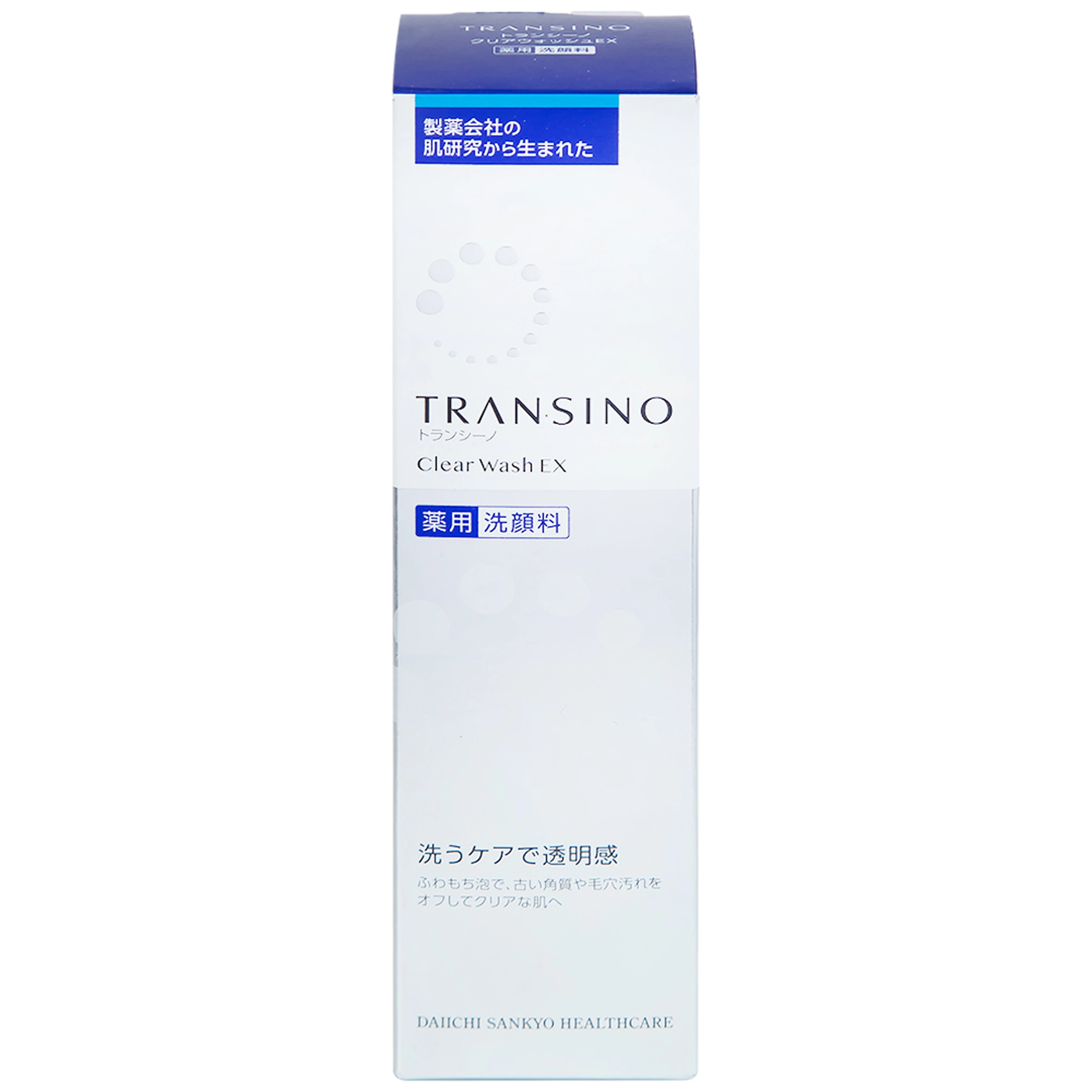 Sữa rửa mặt dưỡng trắng, ngăn ngừa nám Transino Clear Wash EX 100g