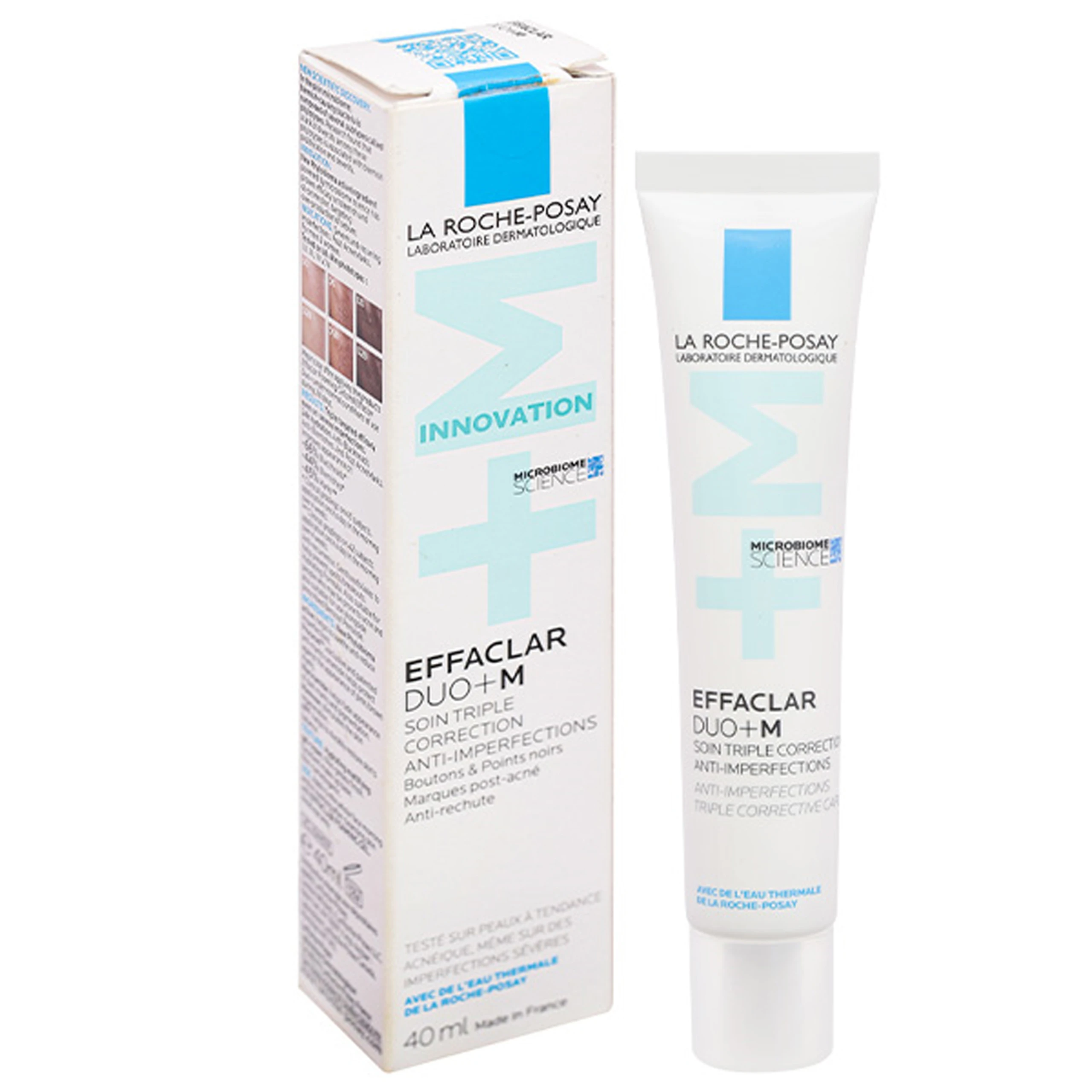 Kem bôi ngừa mụn La Roche-posay Effaclar Duo+M 40ml