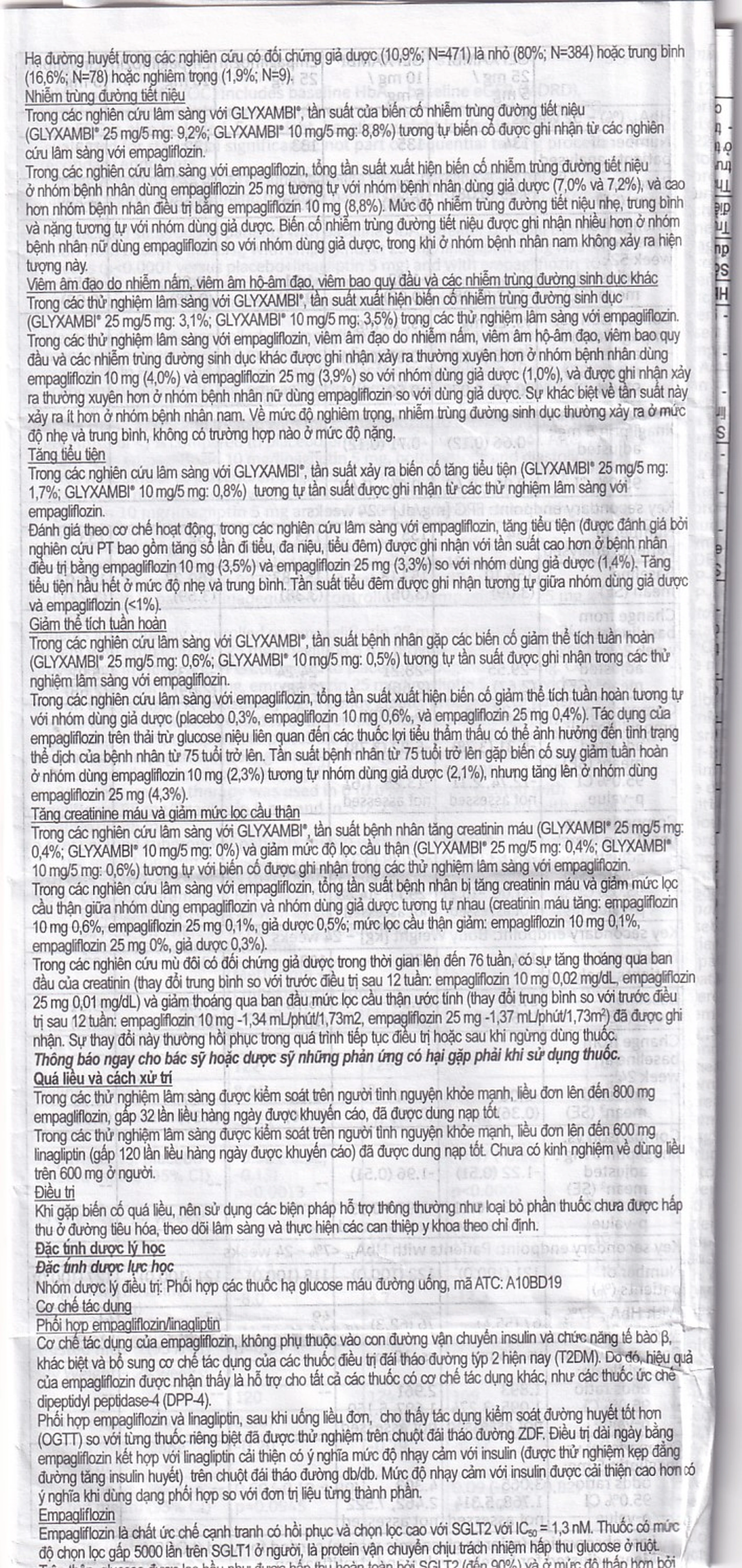 Thuốc Glyxambi 25mg/5mg Boehringer điều trị đái tháo đường típ 2 (3 vỉ x 10 viên)