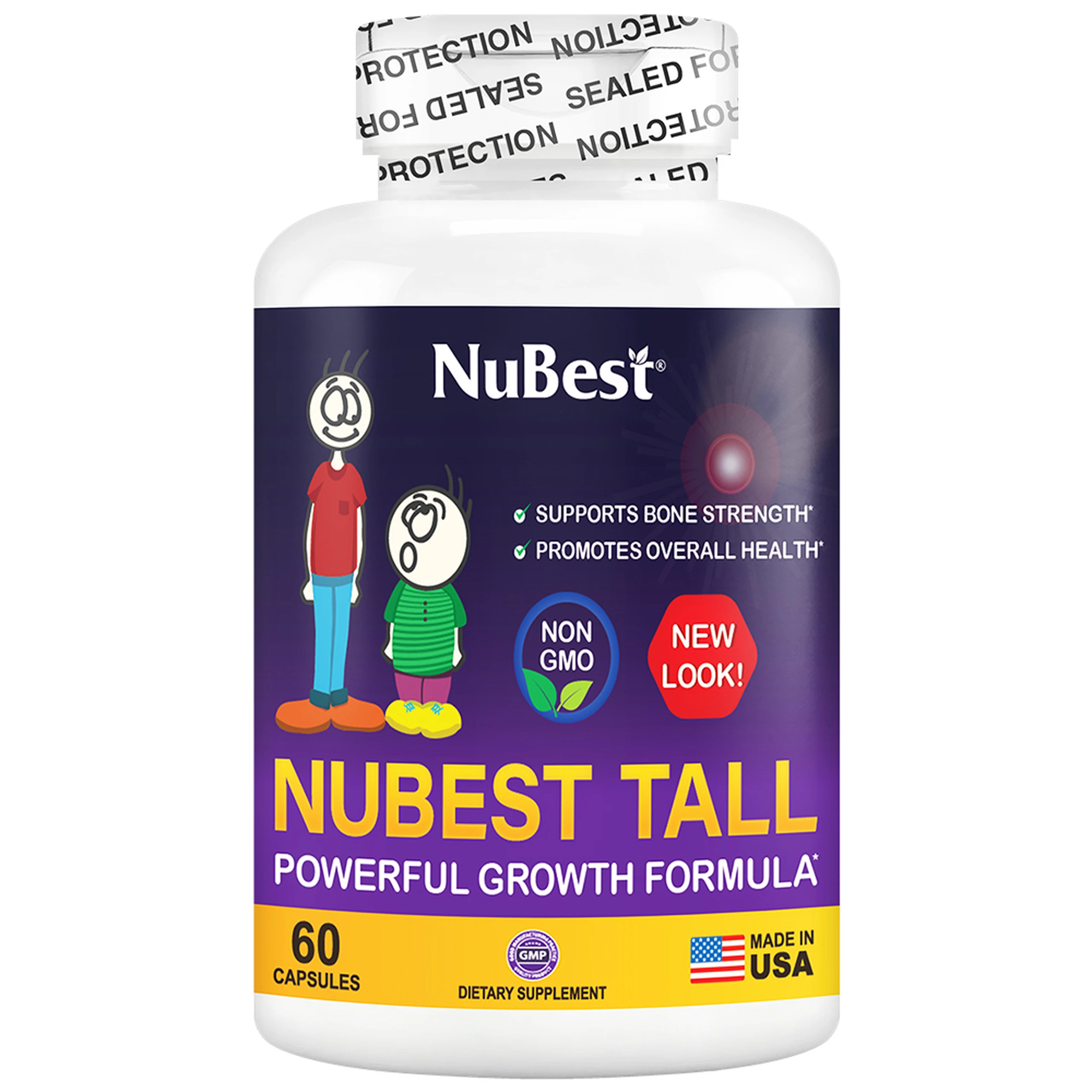 Viên bổ sung canxi hỗ trợ phát triển xương Nubest Tall (60 viên)