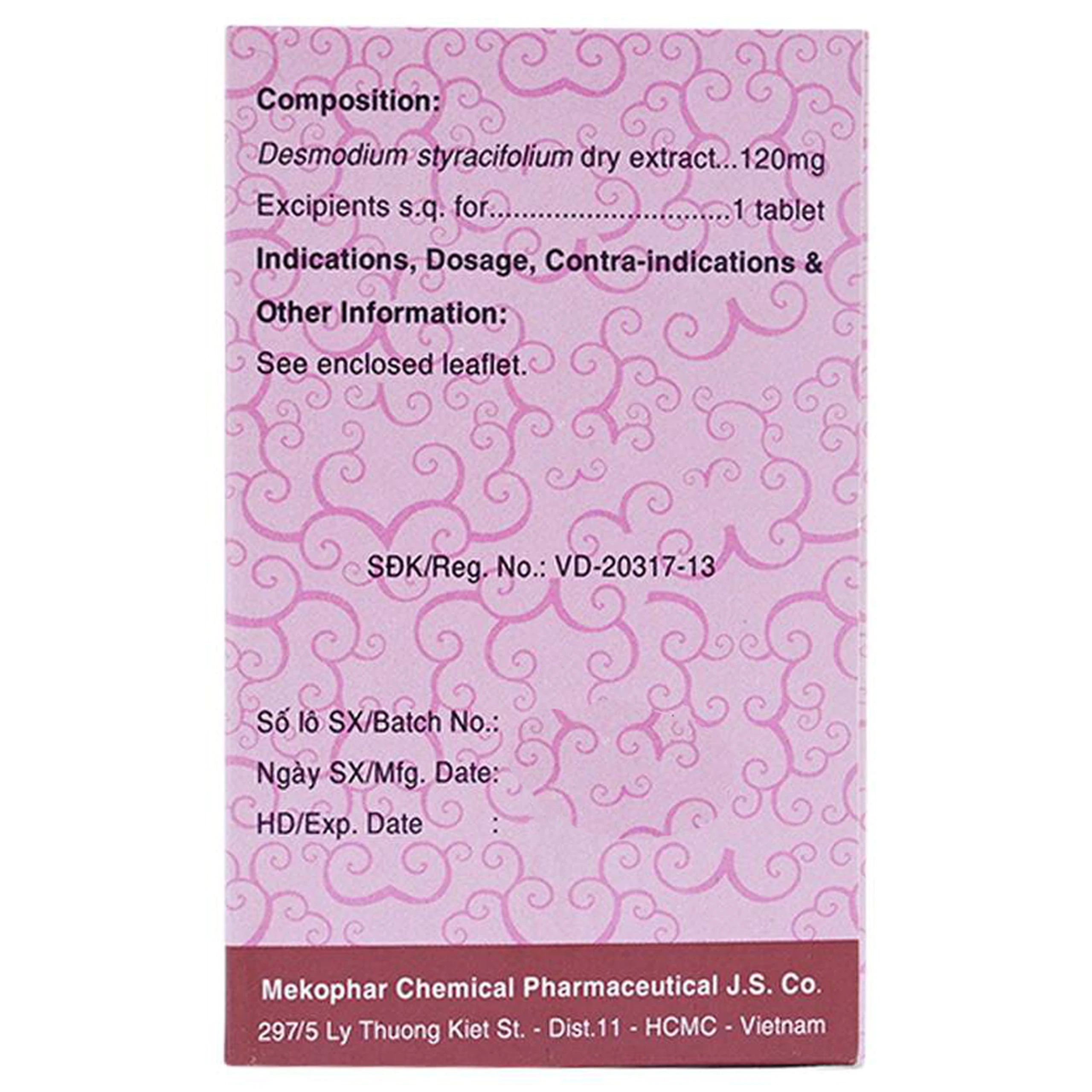 Thuốc Kim Tiền Thảo Mekophar điều trị sỏi thận, sỏi bàng quang, sỏi niệu quang (100 viên)