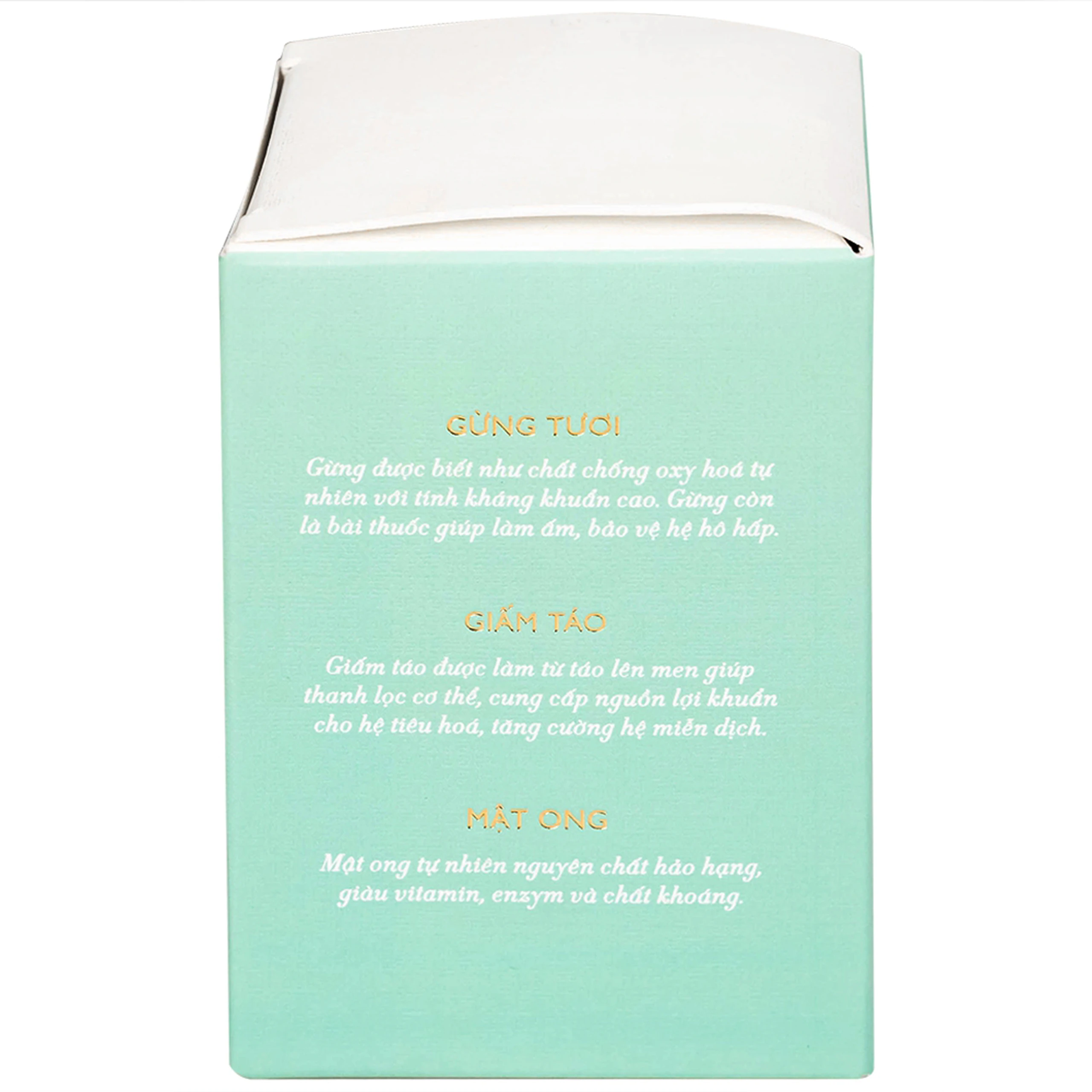 Mật Ong Gừng Và Giấm Táo Miele (250g)