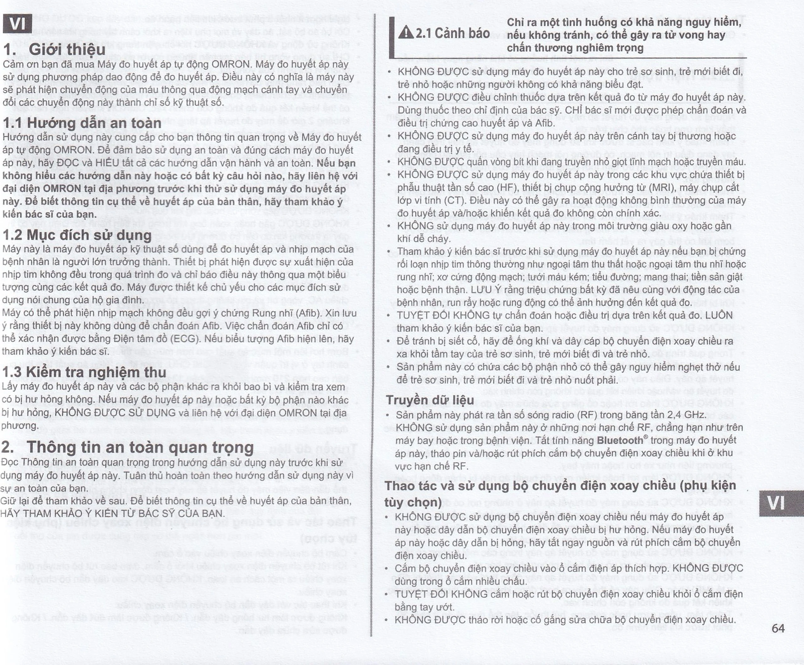 Máy đo huyết áp bắp tay Omron HEM 7361T Afib hỗ trợ đo huyết áp, cảnh báo đột quỵ