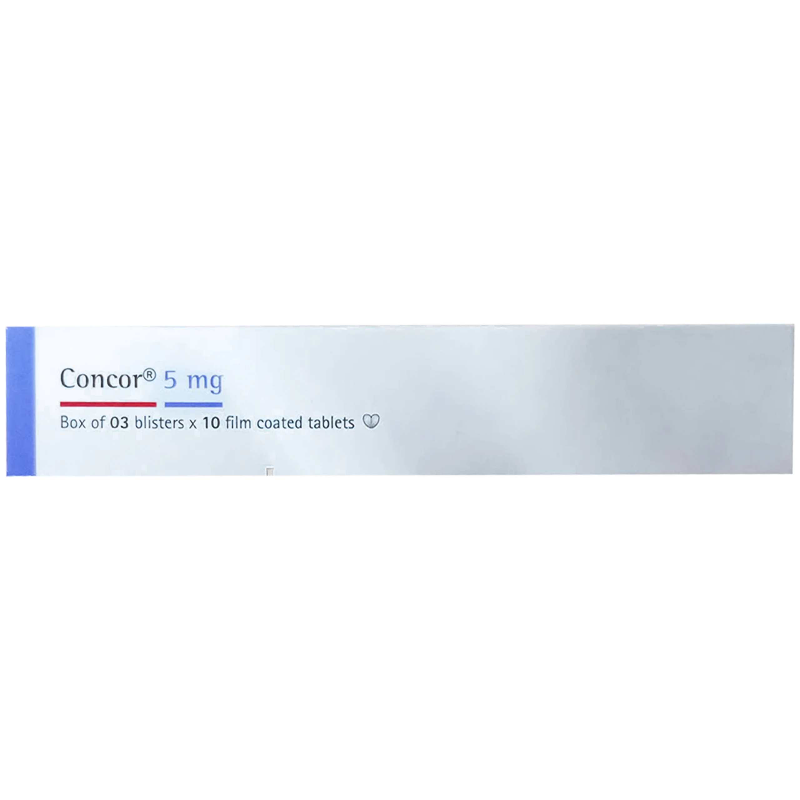 Thuốc Concor 5mg Merck điều trị tăng huyết áp, đau thắt ngực (3 vỉ x 10 viên) 7