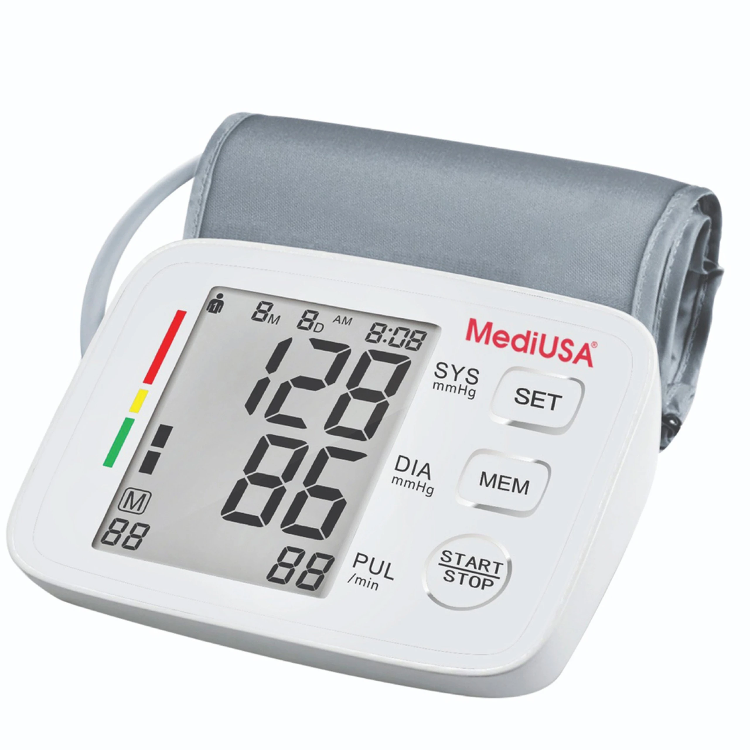 Máy đo huyết áp bắp tay MediUsa TP33 hỗ trợ đo huyết áp, nhịp tim