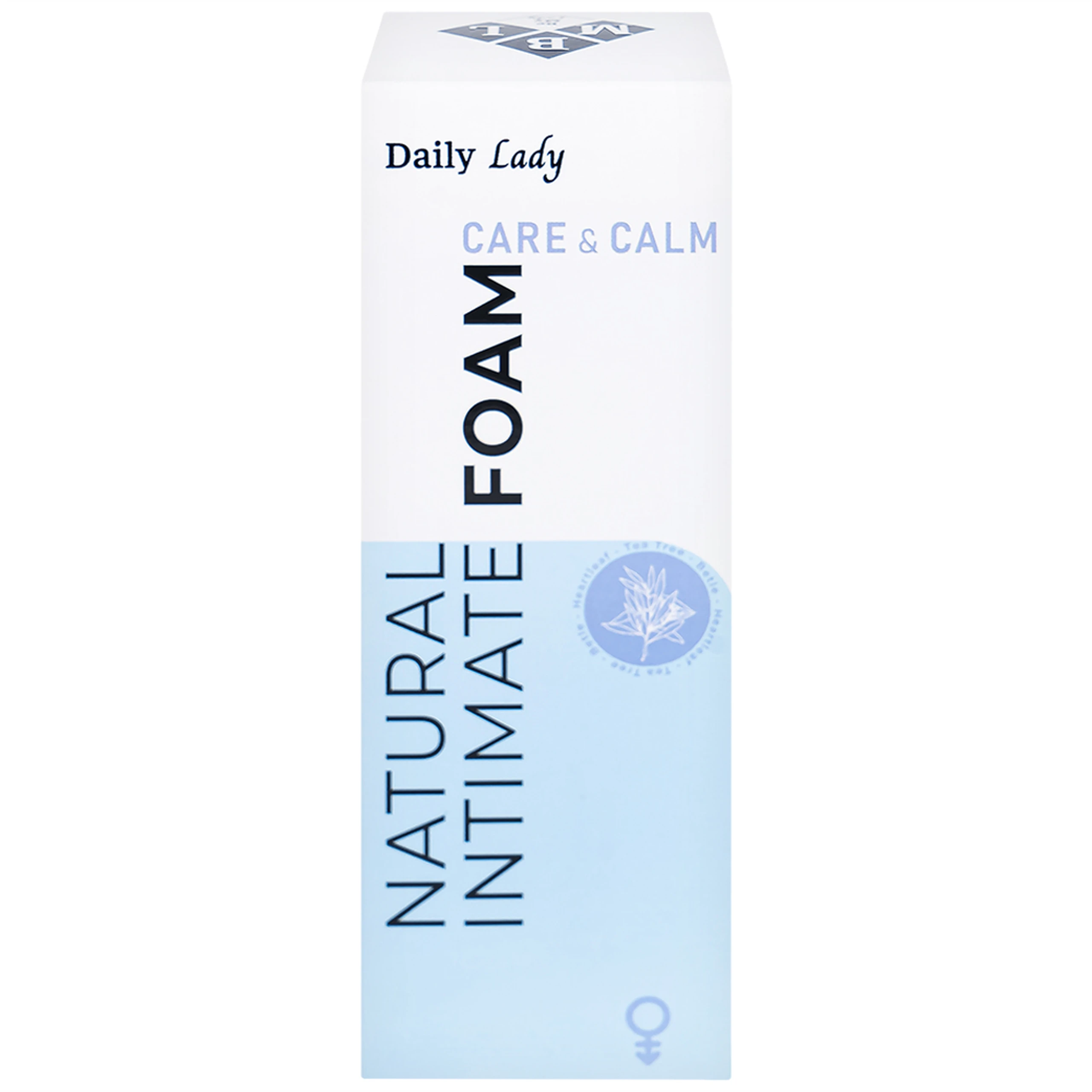 Dung dịch vệ sinh phụ nữ dạng bọt Daily Lady Care và Calm kháng viêm, giảm đau rát (100ml)