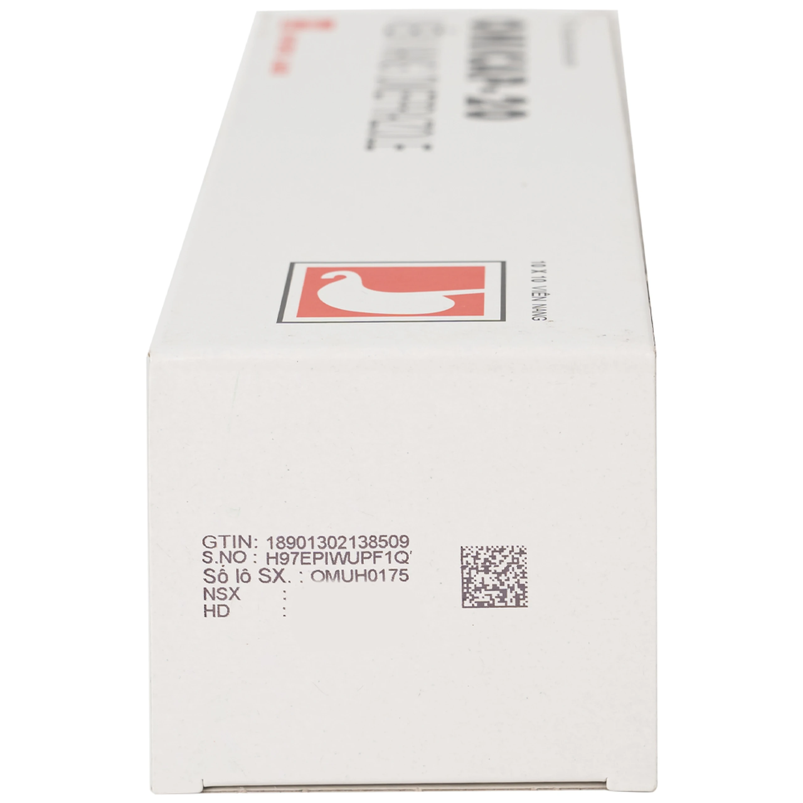 Thuốc Omicap-20 Micro điều trị loét tá tràng và dạ dày, hội chứng Zollinger – Ellison, trào ngược thực quản (10 vỉ x 10 viên)