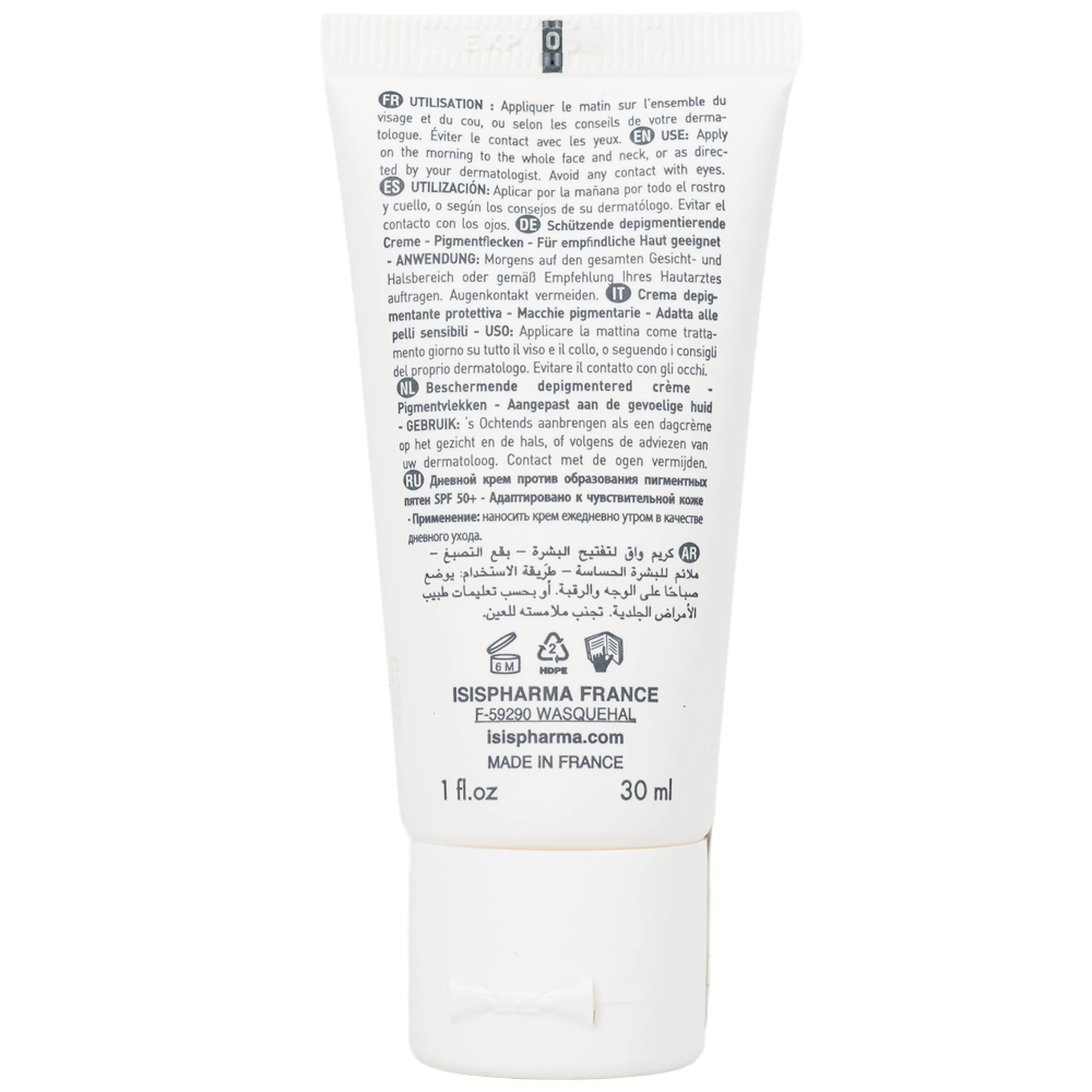 Kem chống nắng Isis Neotone Radiance SPF 50+ hỗ trợ mờ nám, làm trắng da (30ml)