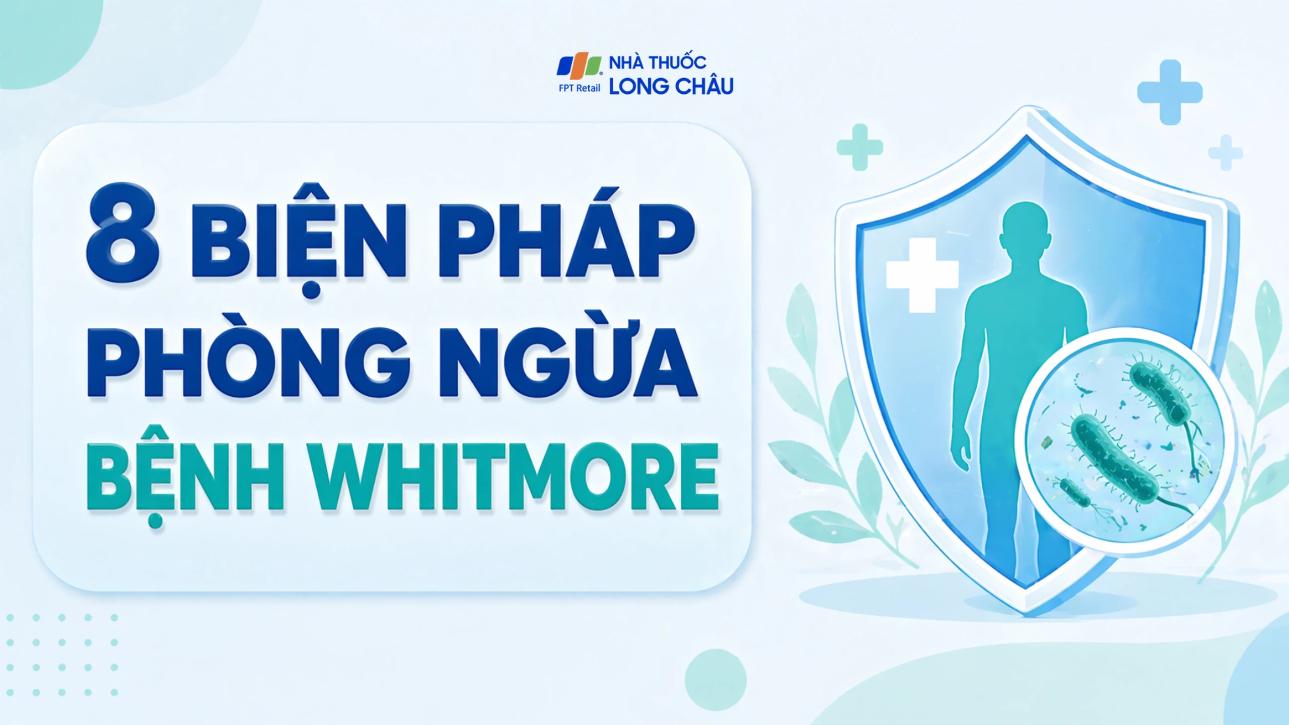 8 biện pháp phòng ngừa bệnh Whitmore hiệu quả theo hướng dẫn từ Bộ Y tế