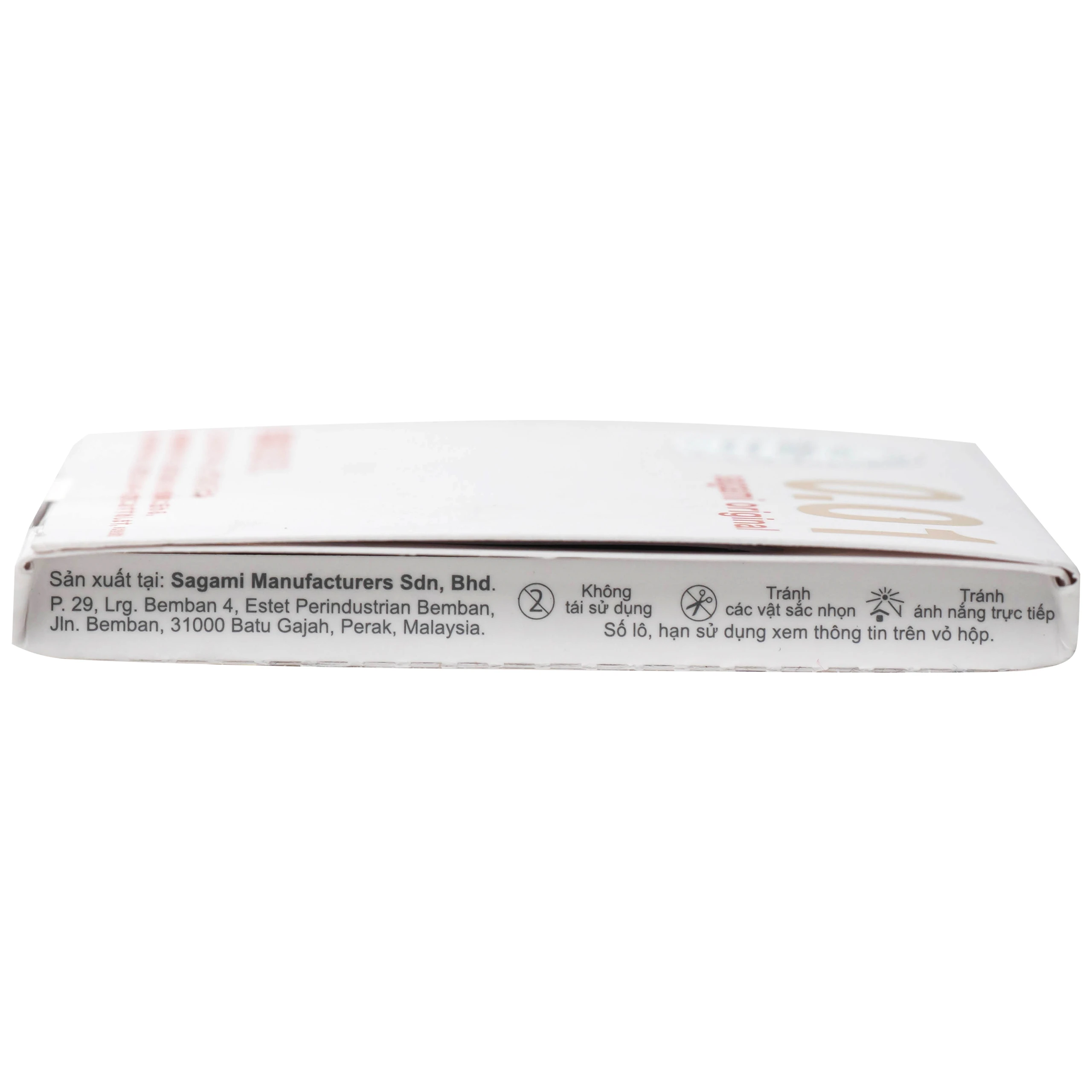 Bao cao su Sagami siêu mỏng, không gây dị ứng, phòng tránh thai và bệnh lây qua đường tình dục (0,01mm - 1 cái)