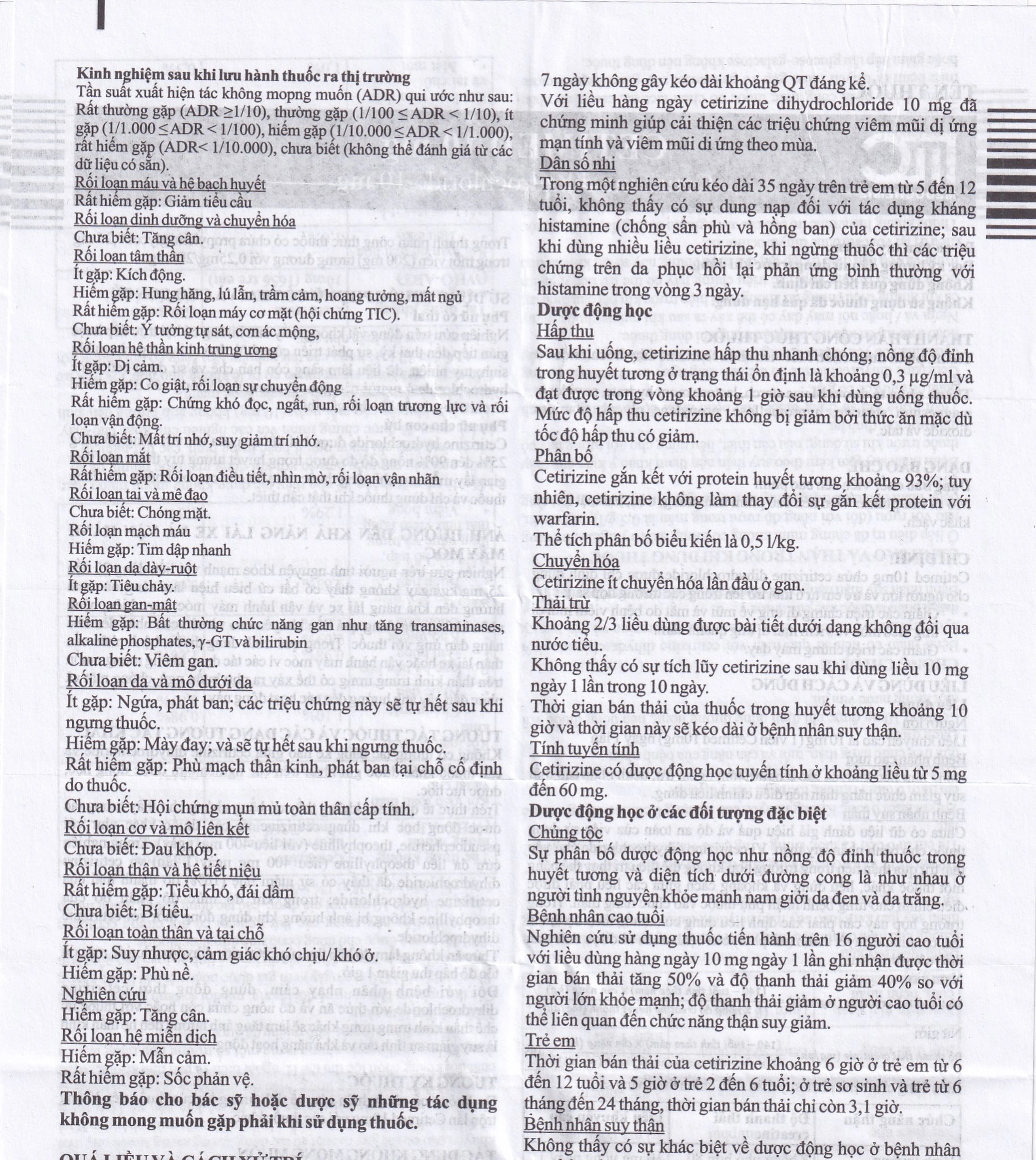 Thuốc Cetimed 10mg Medochemie điều trị triệu chứng viêm mũi dị ứng (1 vỉ x 10 viên)