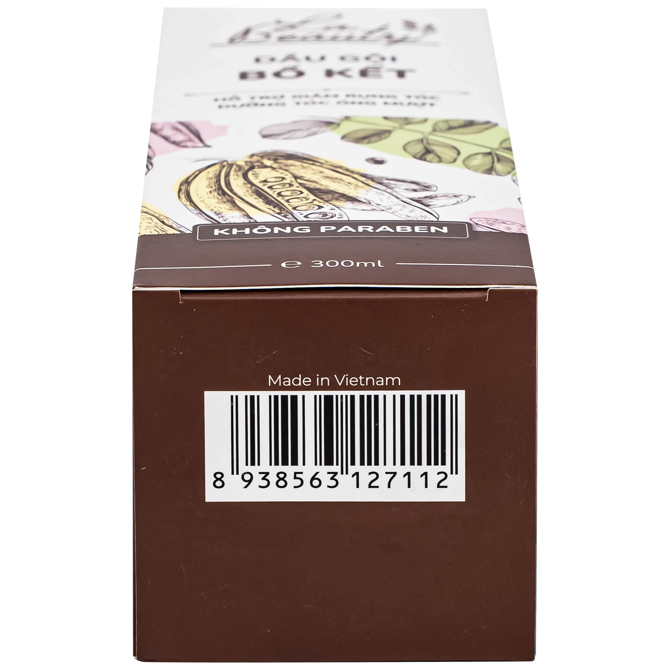 Dầu gội Bồ Kết cô đặc La Beauty giảm gãy rụng, dưỡng tóc óng mượt (300ml)