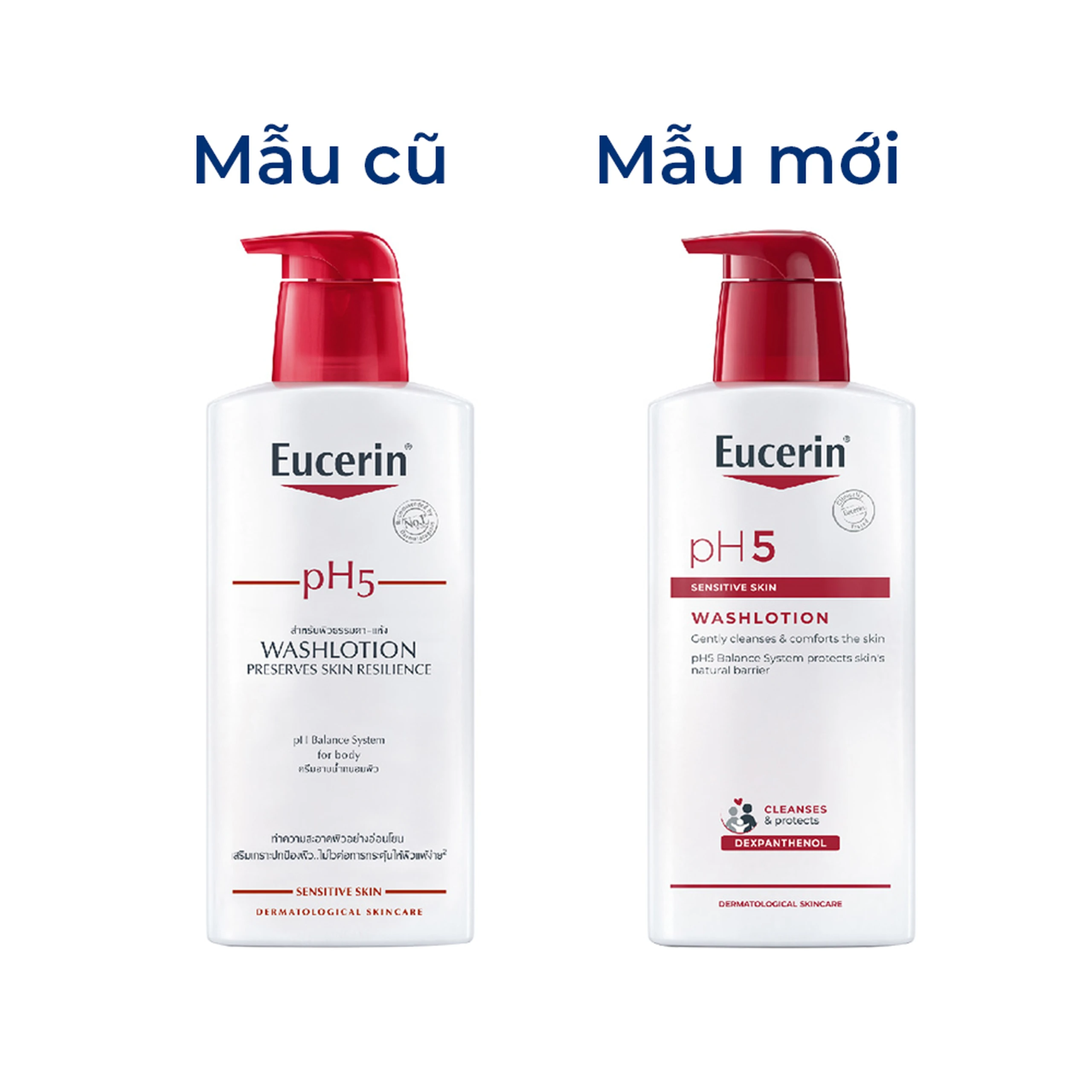 Sữa tắm Eucerin pH5 Washlotion 63073 cho da nhạy cảm (400ml)