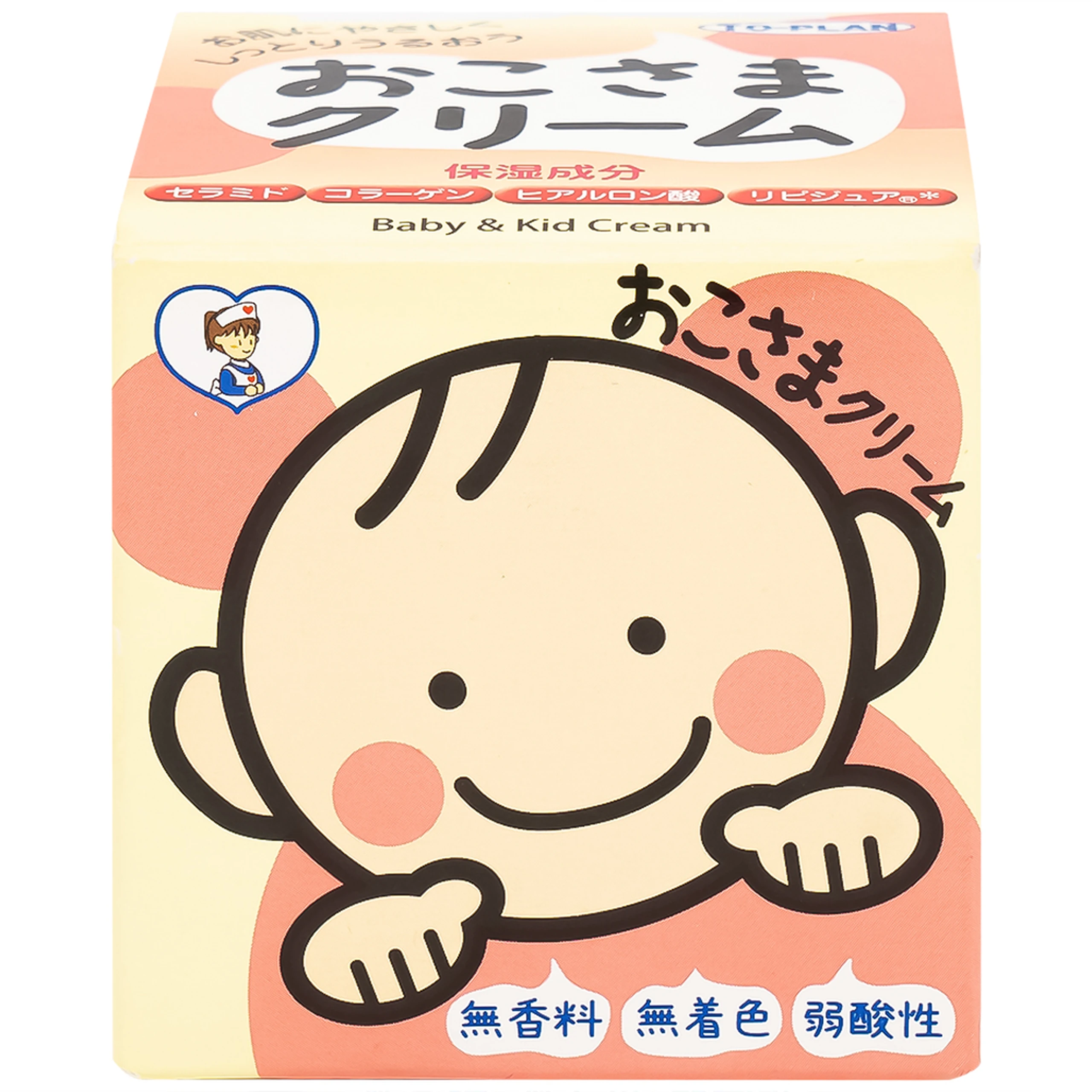 Kem bôi dưỡng ẩm cho bé To Plan Okosama Cream chống nứt nẻ da (110g)