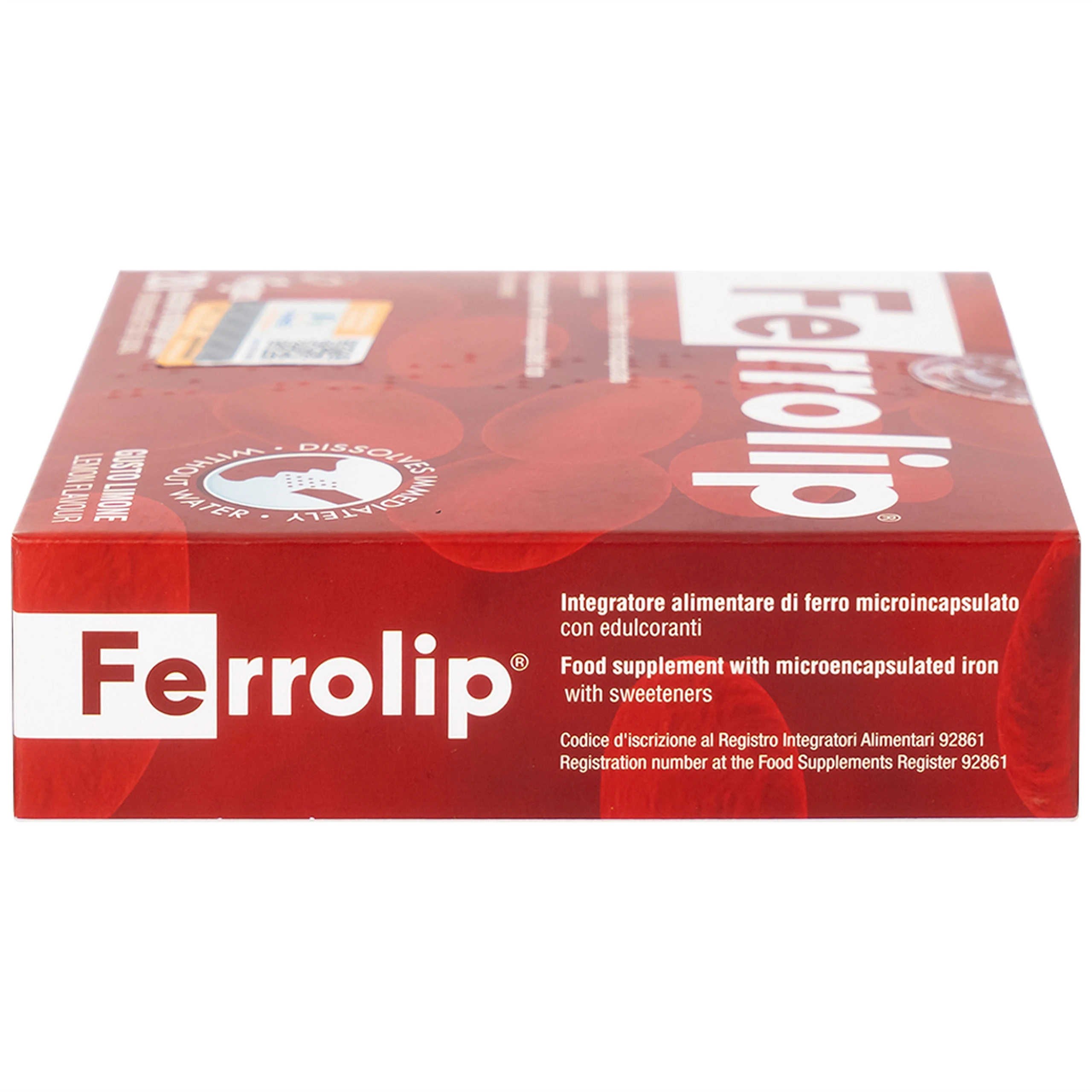 Hỗ trợ giúp giảm nguy cơ thiếu máu do thiếu sắt Ferrolip Uga (20 gói)