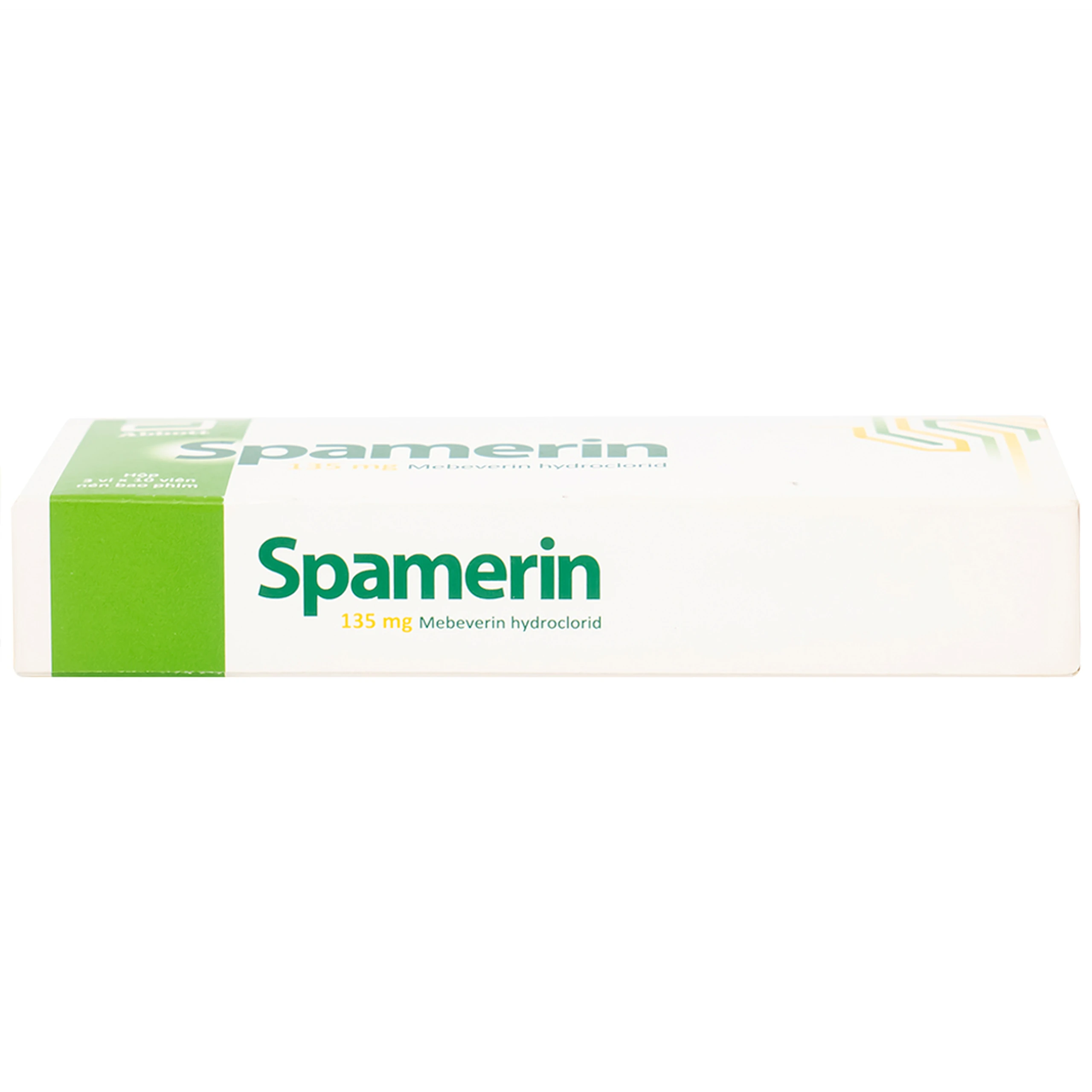 Thuốc Spamerin 135mg Abbott điều trị hội chứng ruột kích thích, đau bụng và đau quặn bụng, tiêu chảy (30 viên)