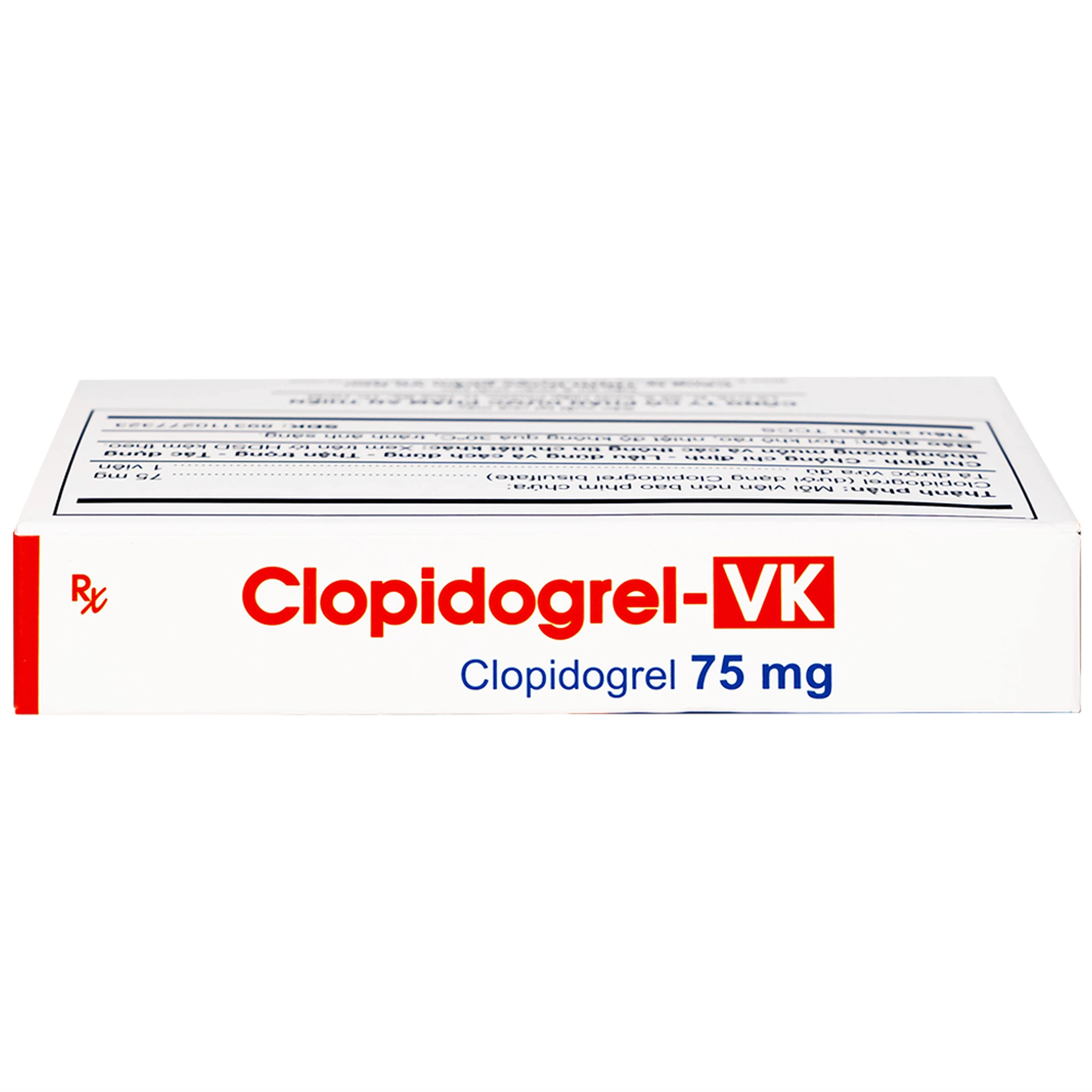 Thuốc Clopidogrel-Vk 75mg An Thiên phòng ngừa biến cố xơ vữa động mạch (3 vỉ x 10 viên)