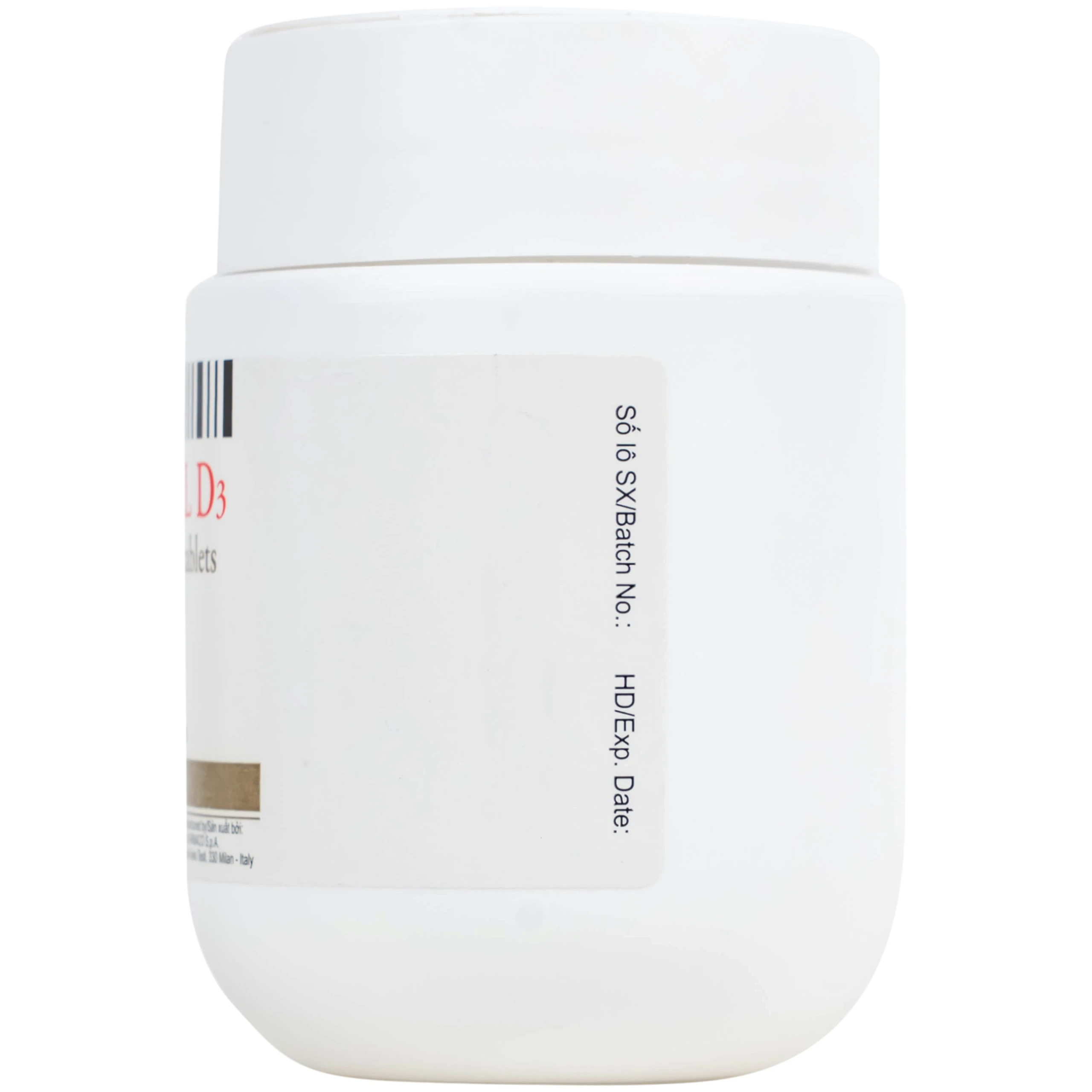 Viên nén Natecal D3 Italfarmaco điều trị và phục hồi thiếu vitamin D (60 viên)