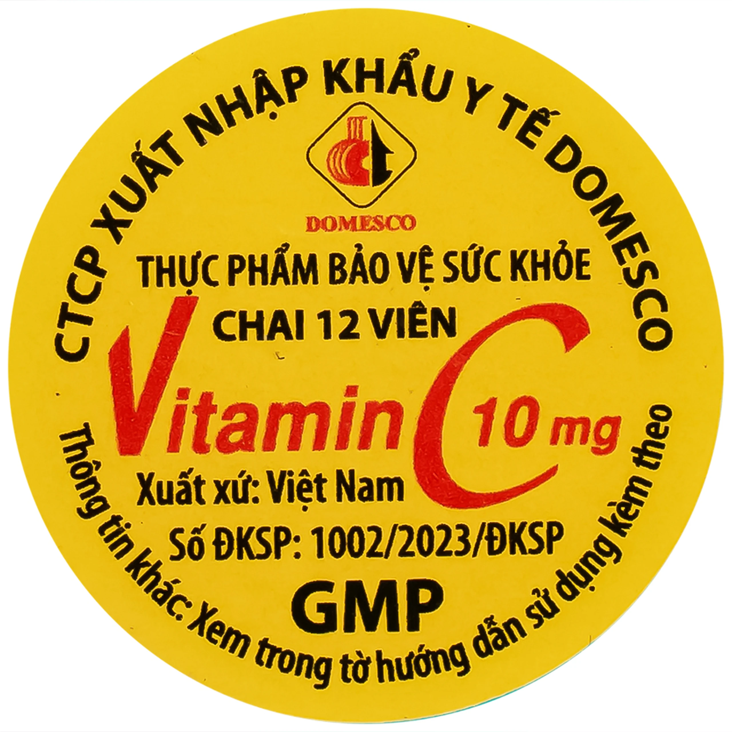 Kẹo con vịt hỗ trợ tăng cường đề kháng Vitamin C 10mg Domesco (12 viên)