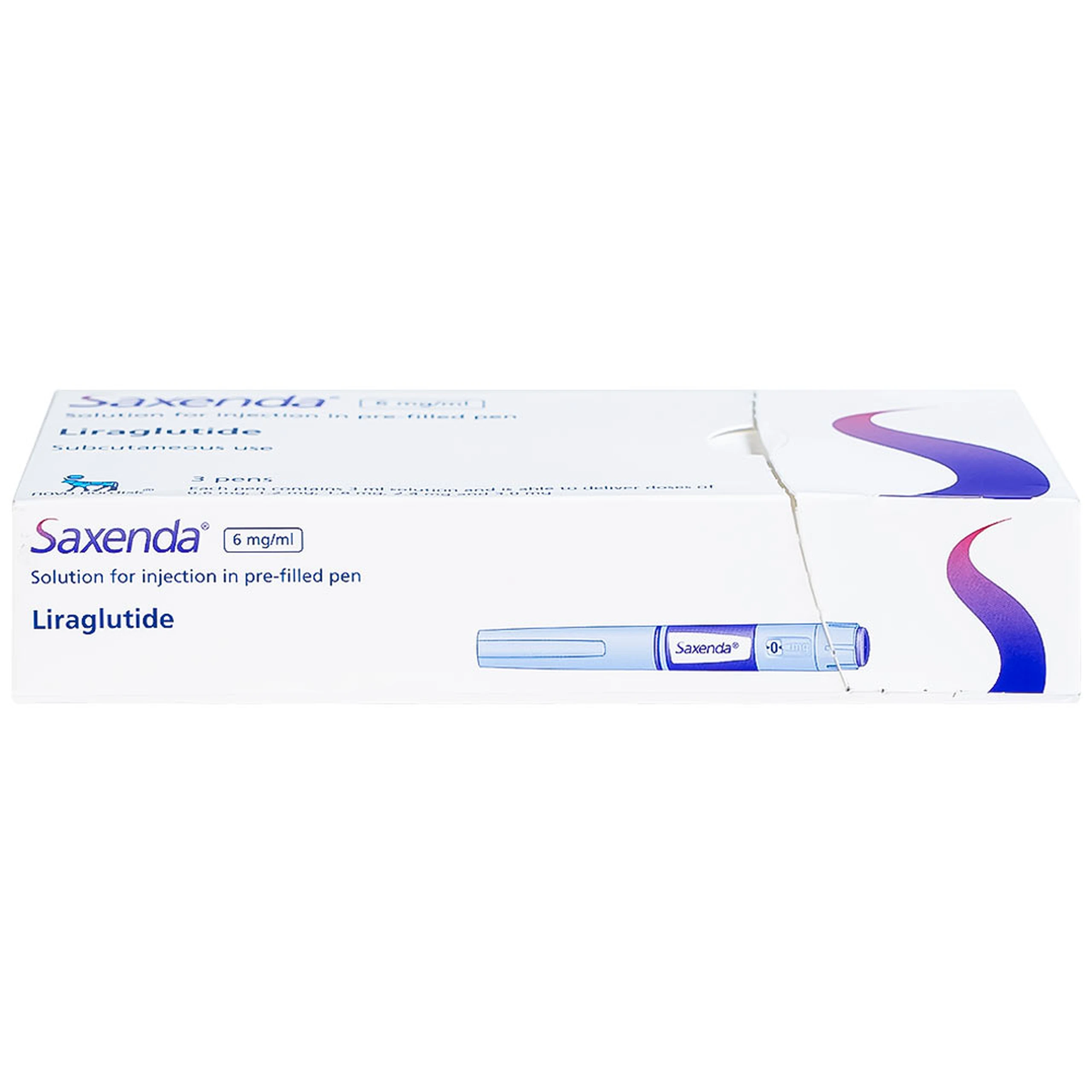 Dung dịch tiêm Saxenda 6mg/ml Novo Nordisk hỗ trợ cho chế độ ăn giảm calo (3 cây)