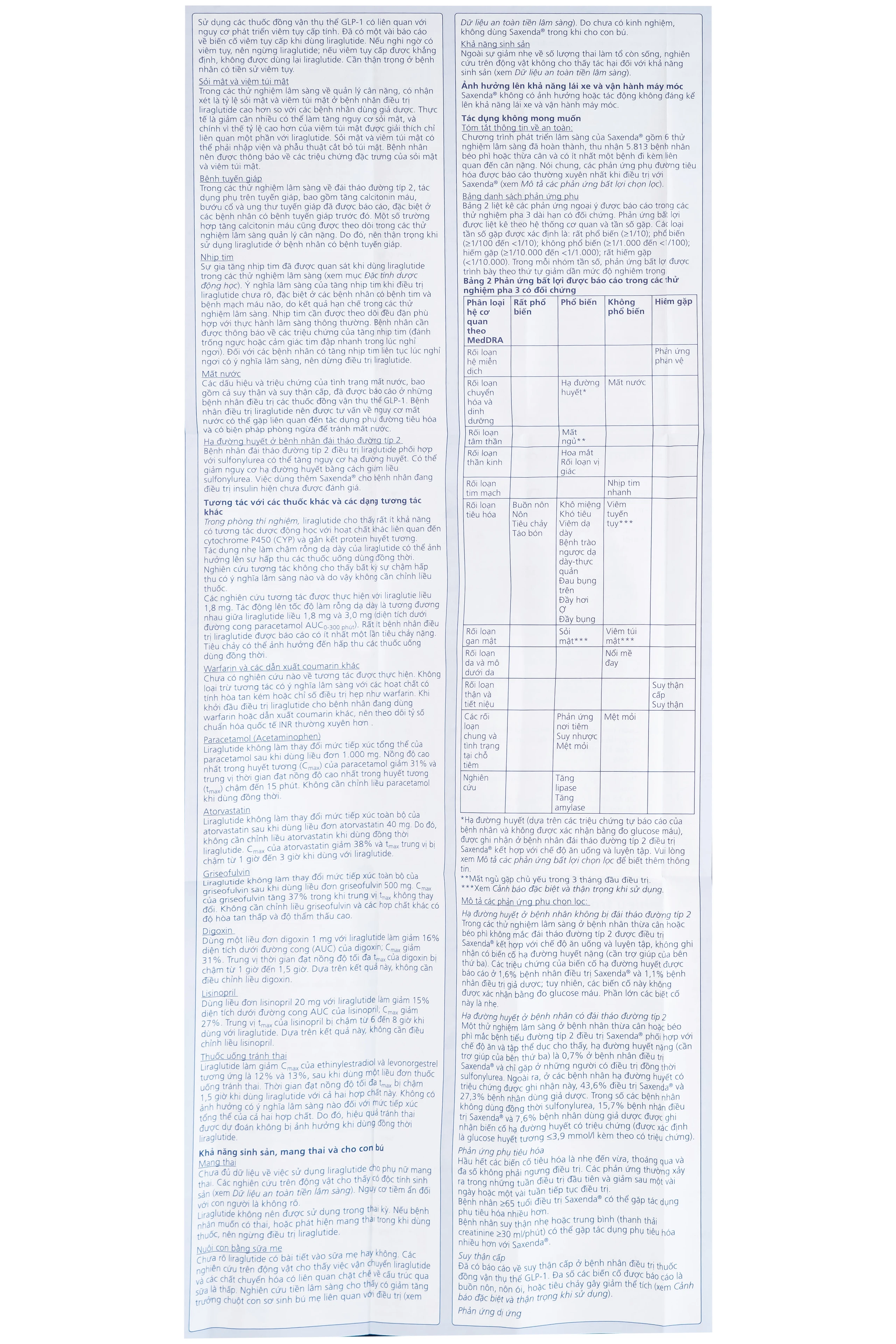Dung dịch tiêm Saxenda 6mg/ml Novo Nordisk hỗ trợ cho chế độ ăn giảm calo (3 cây)
