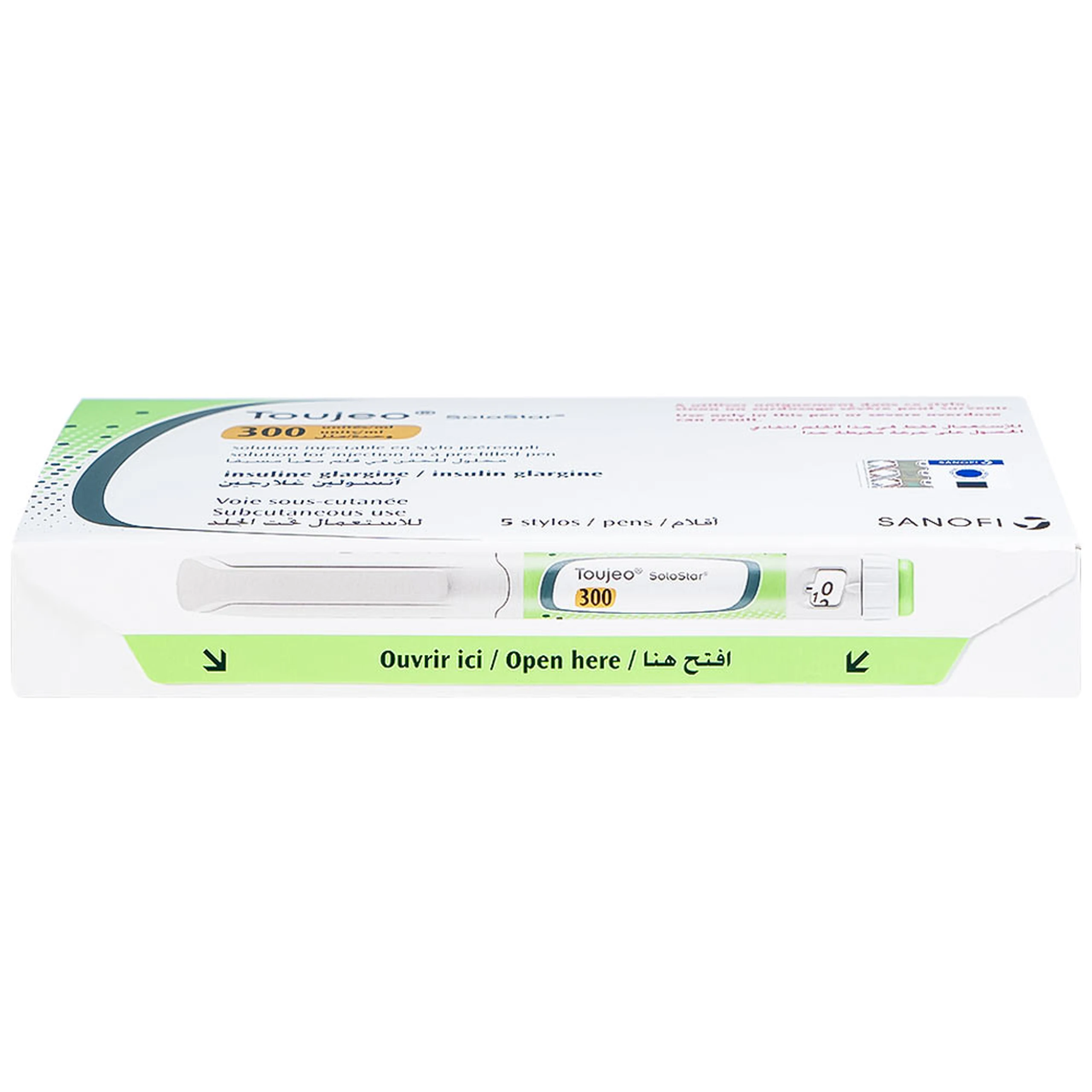 Thuốc tiêm Toujeo Solostar 300U/ml Sanofi điều trị đái tháo đường (5 cây)