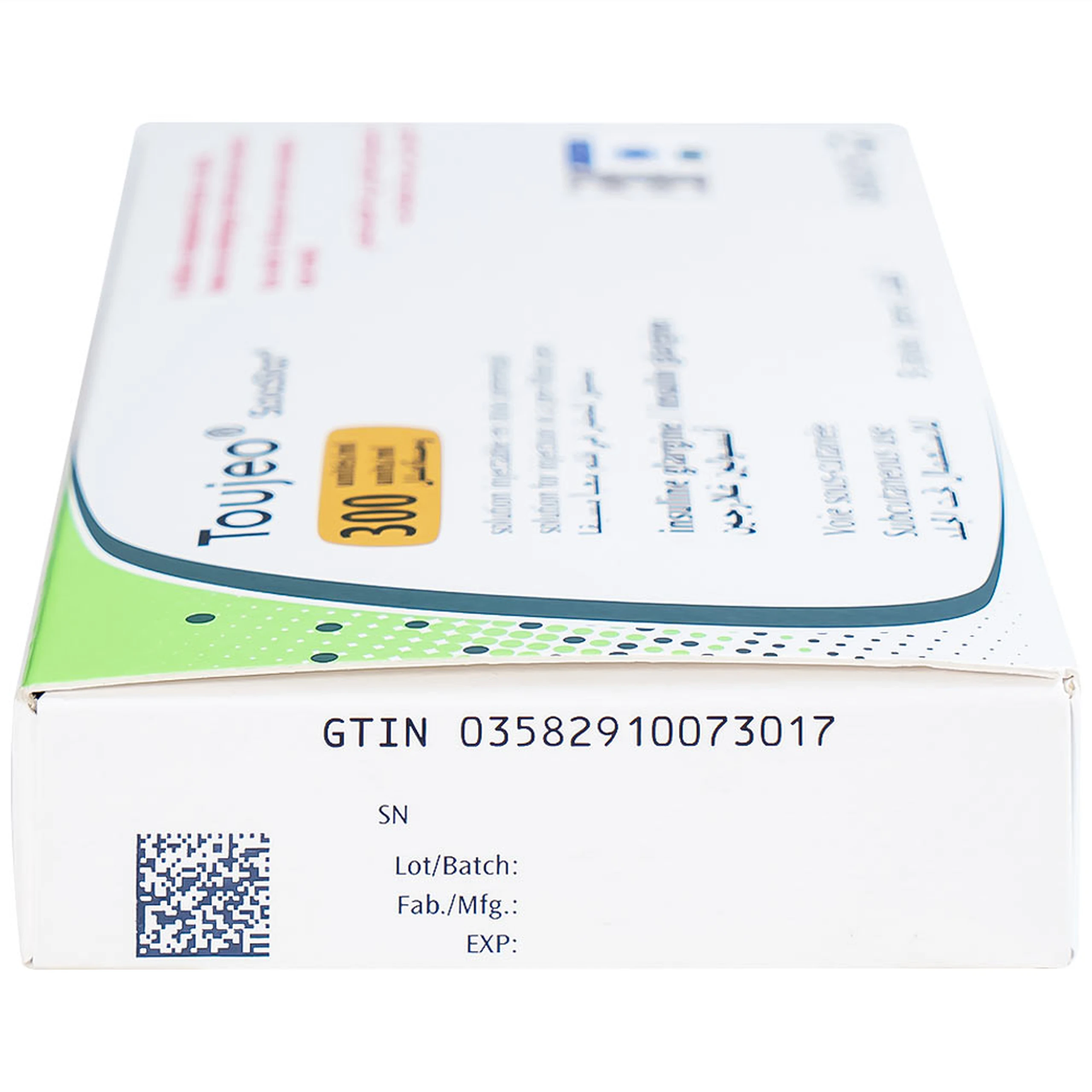 Thuốc tiêm Toujeo Solostar 300U/ml Sanofi điều trị đái tháo đường (5 cây)