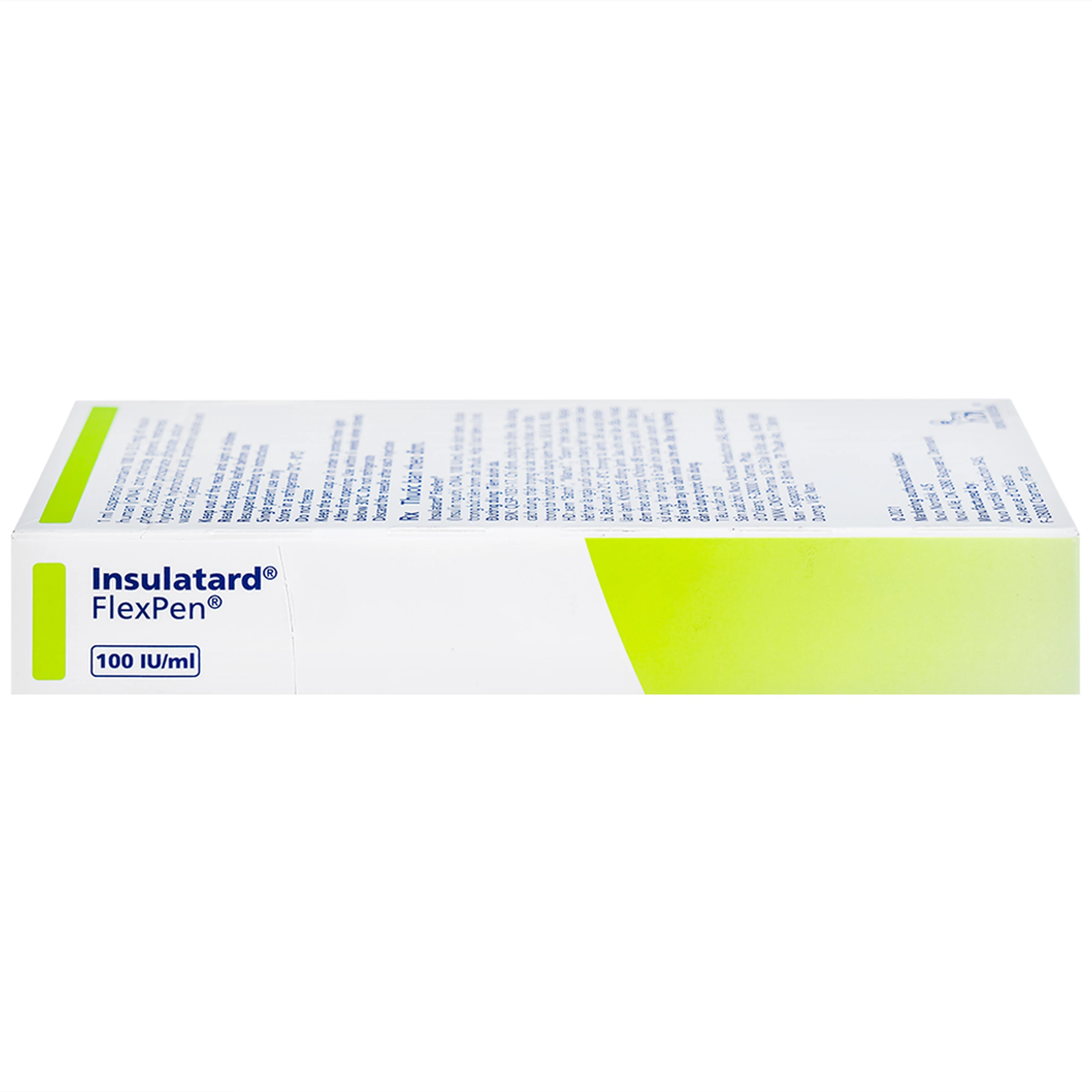 Bút tiêm Insulatard FlexPen 100IU/ml Novo Nordisk điều trị bệnh đái tháo đường (5 cây)
