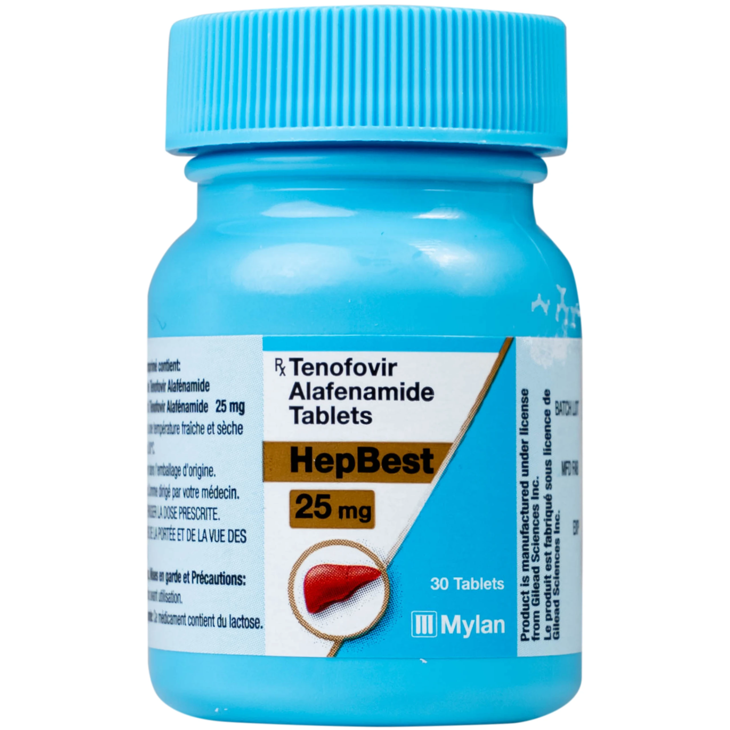 Thuốc Hepbest 25mg điều trị nhiễm virus viêm gan B mạn tính (30 viên)