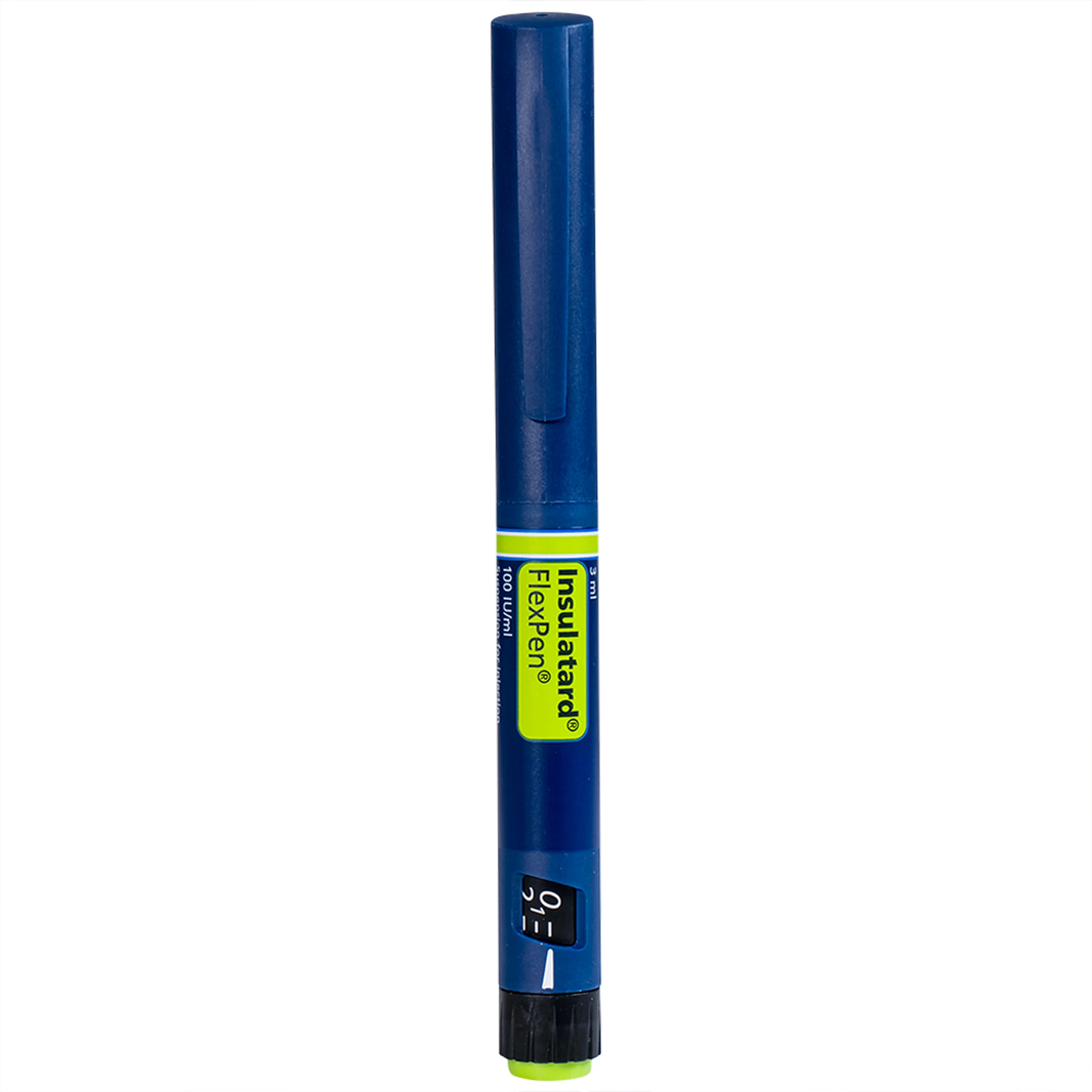 Bút tiêm Insulatard FlexPen 100IU/ml Novo Nordisk điều trị bệnh đái tháo đường (5 cây)