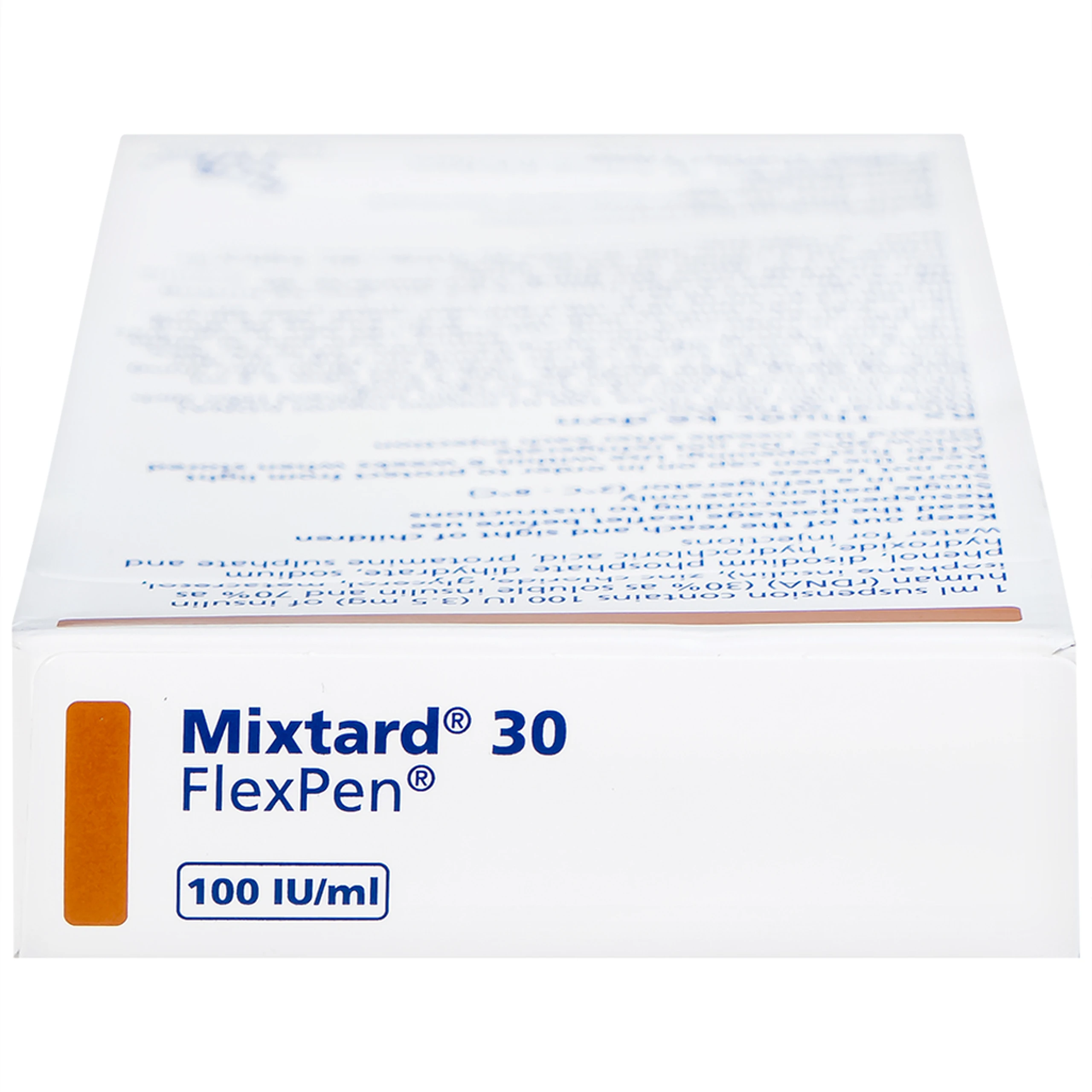 Bút tiêm Mixtard 30 Flexpen 100 IU/ml Novo Nordisk điều trị bệnh đái tháo đường (5 cây x 3ml)