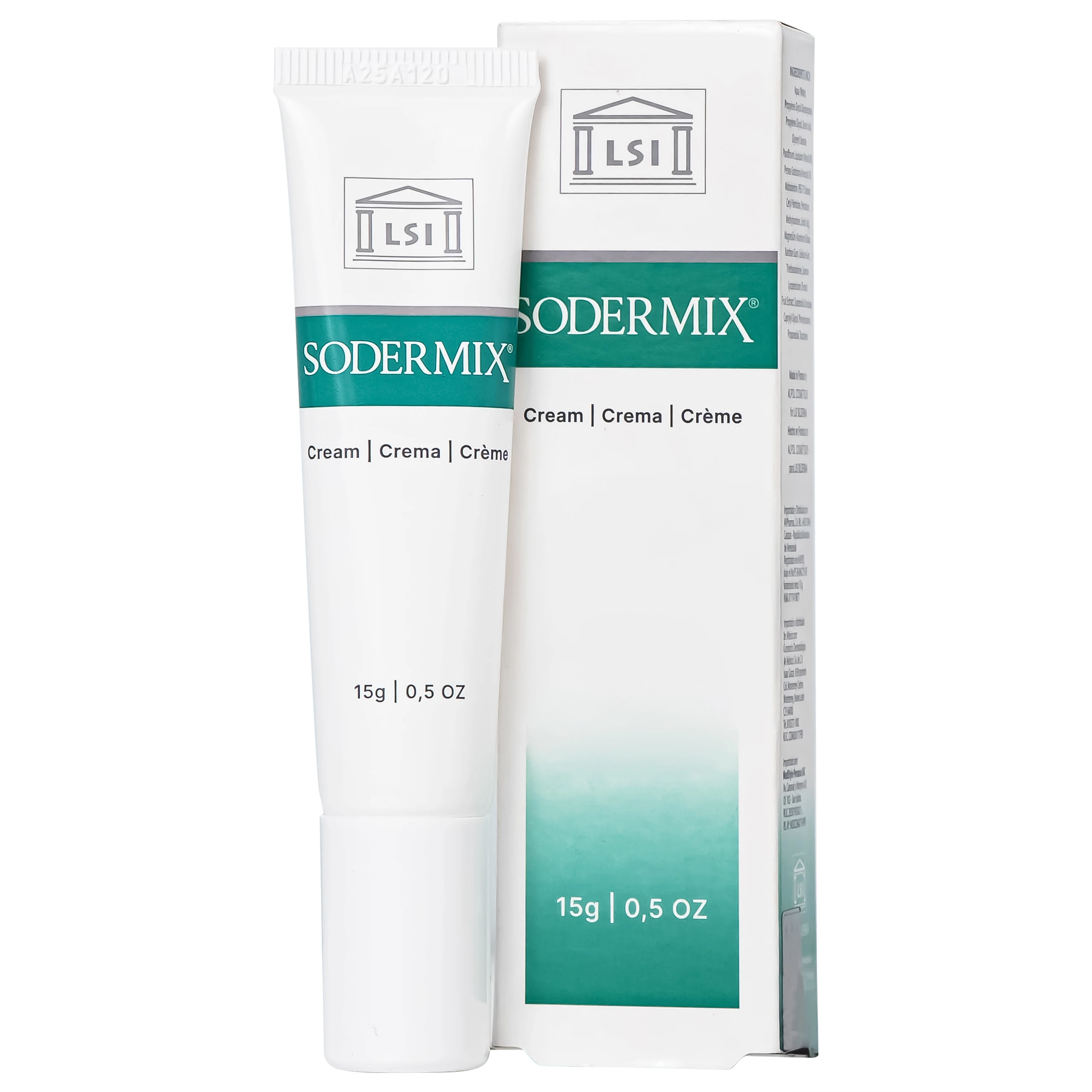 Kem bôi viêm da cơ địa Sodermix cream 15g giảm ngứa, bong tróc, vảy nến, tổ đỉa, viêm da do xạ trị
