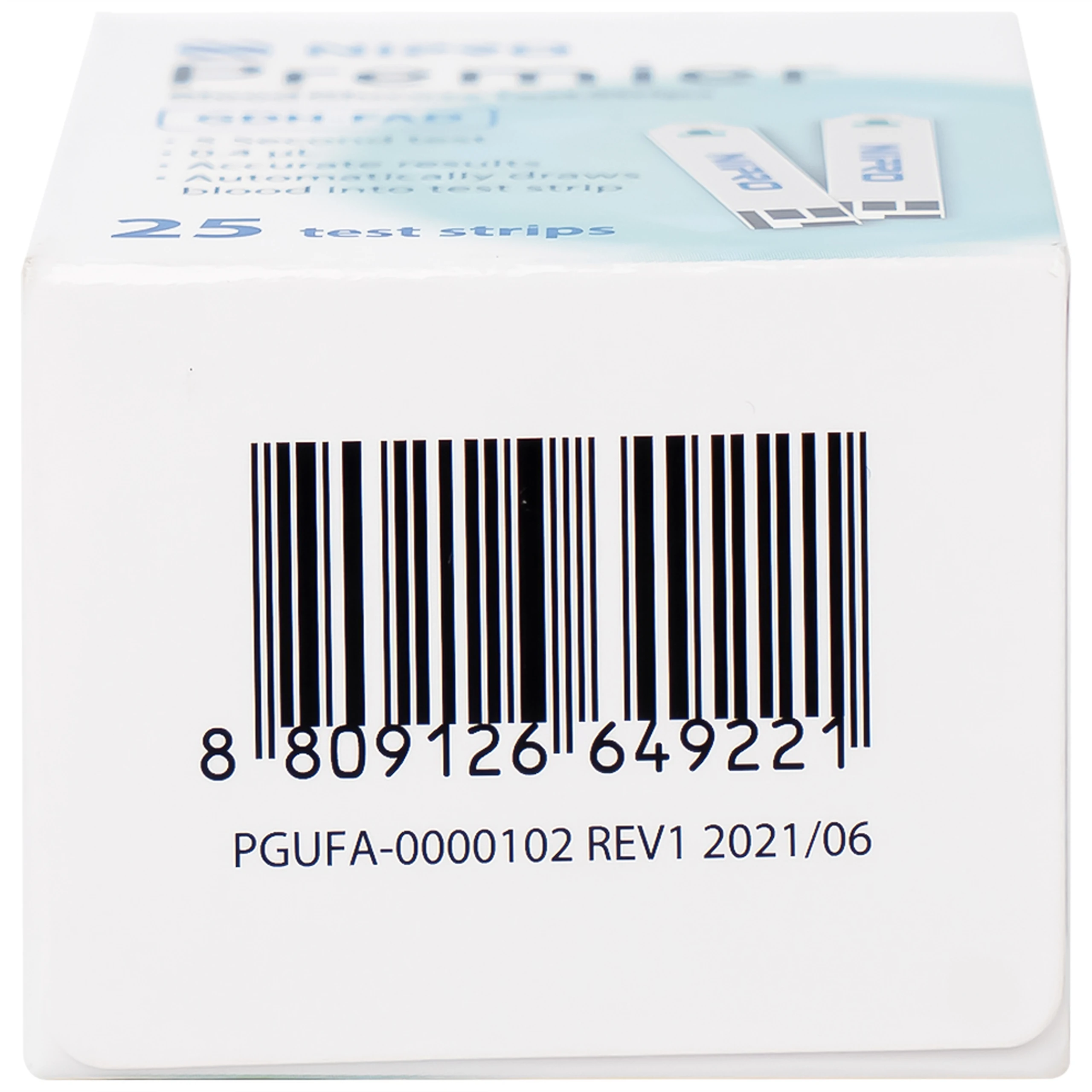 Que thử đường huyết Nipro Premier (hộp 25 que)