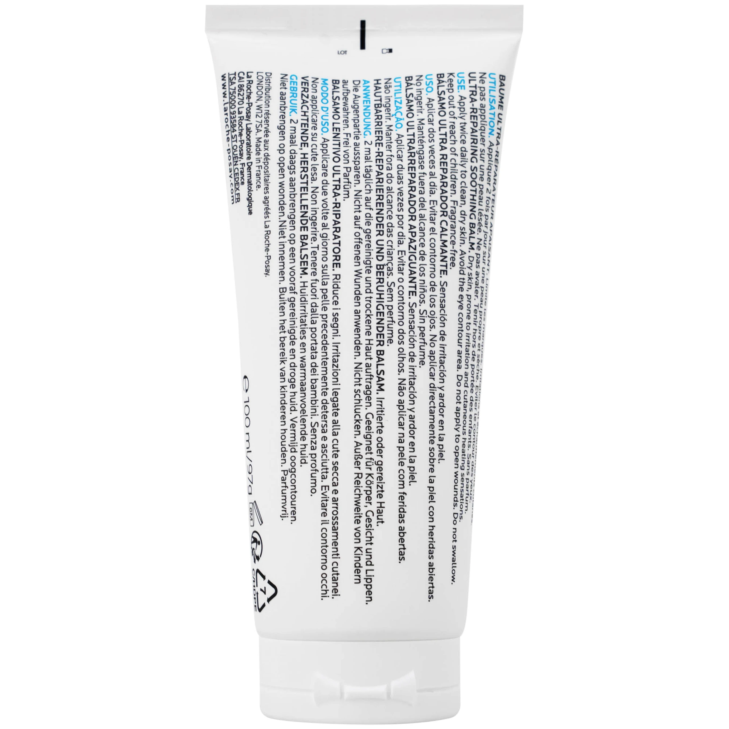 Kem bôi phục hồi và dịu da La Roche-posay Cicaplast Baume B5+ 100ml