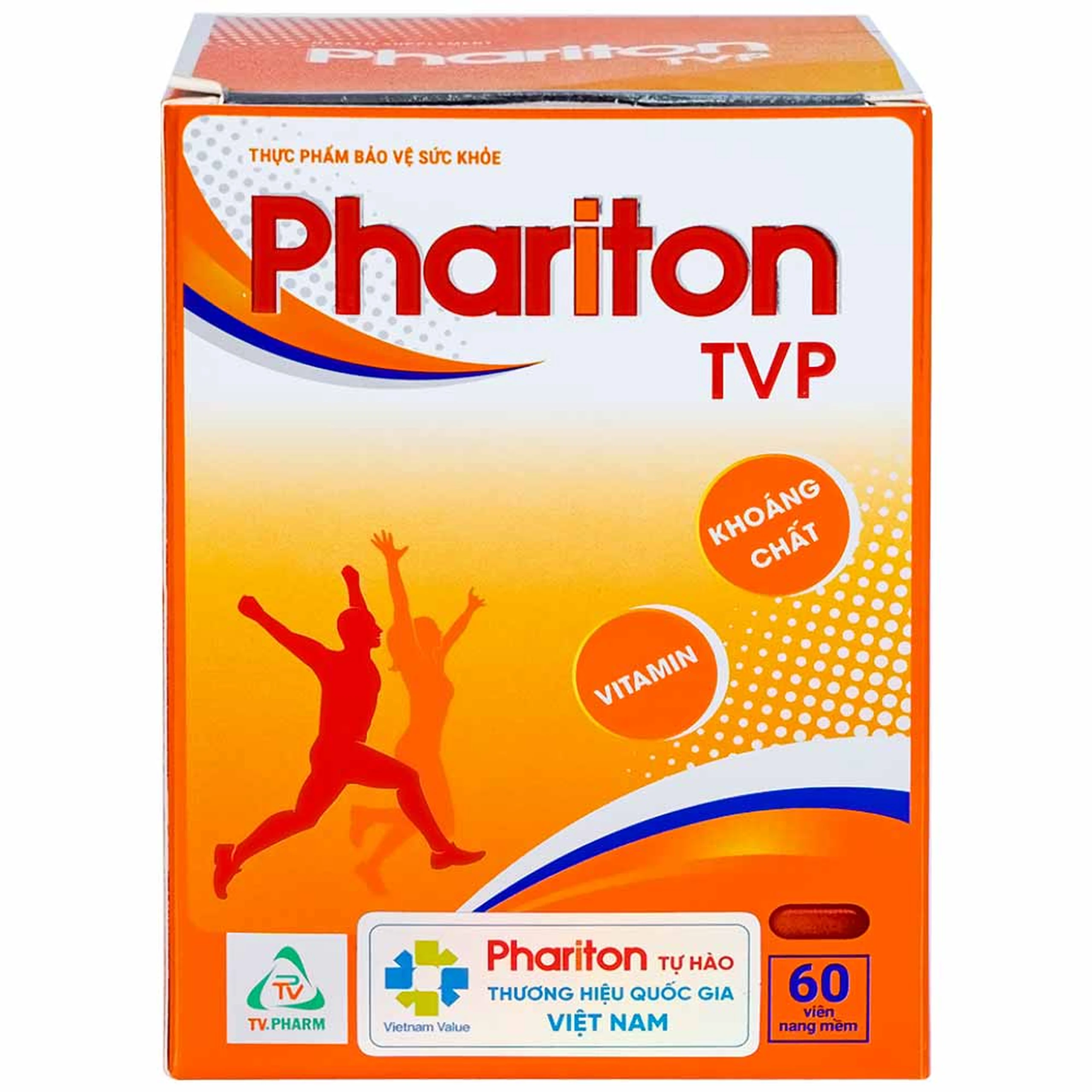 Viên nâng cao sức đề kháng Phariton TVP (12 vỉ x 5 viên)