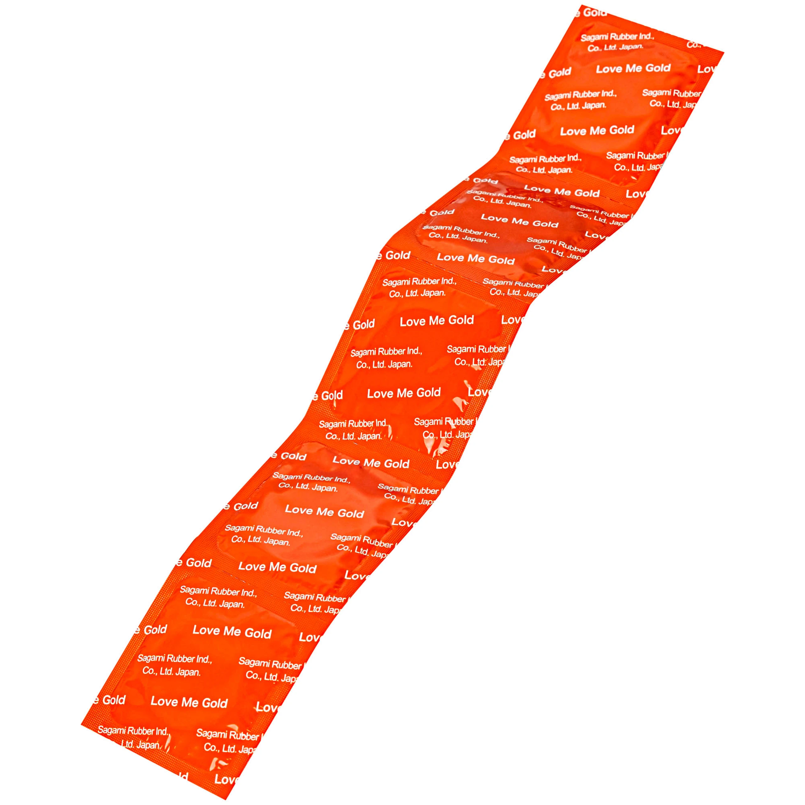 Bao cao su Sagami Love Me Gold siêu mỏng, trơn, không màu không mùi (10 cái)