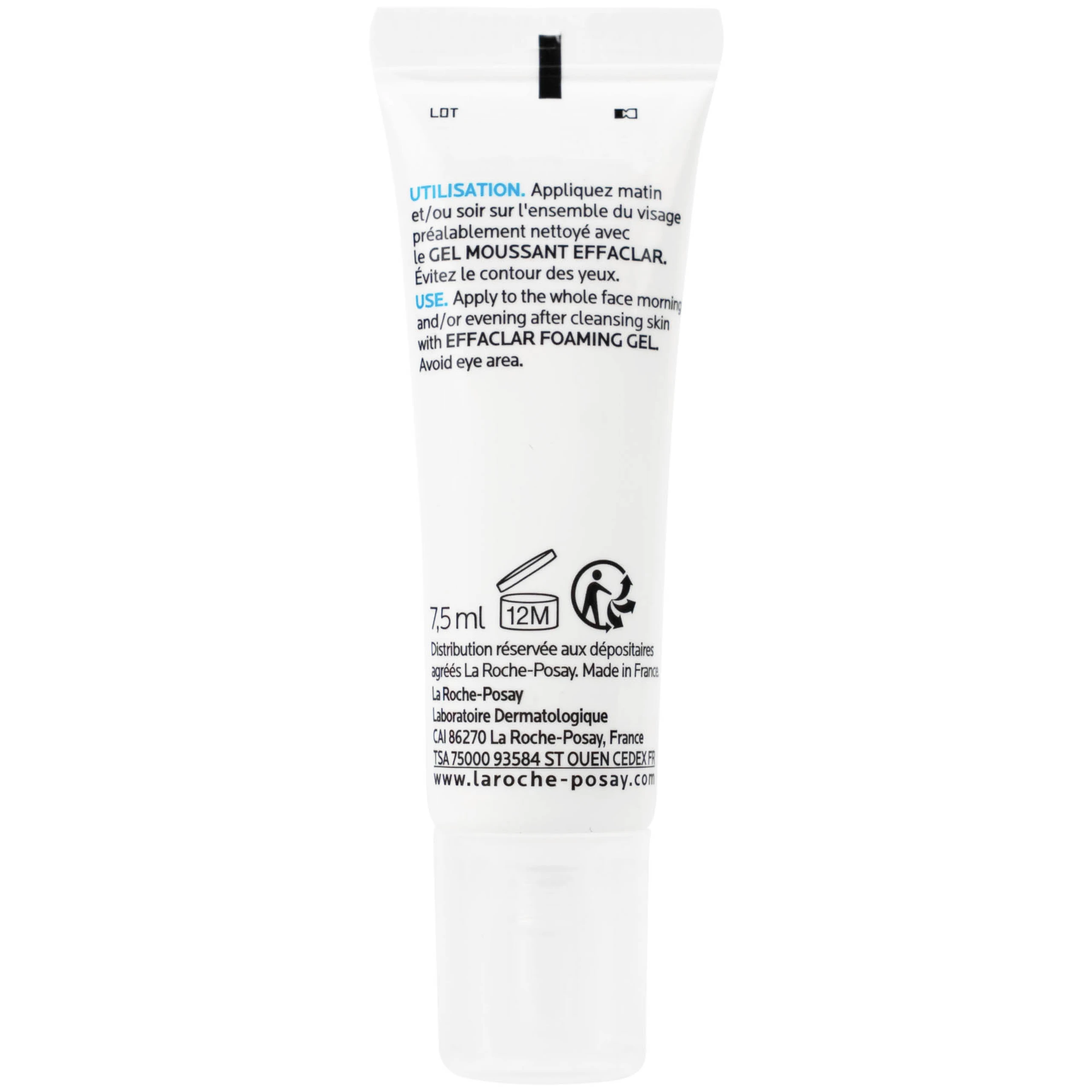 Kem bôi La Roche-Posay Effaclar Duo+M hỗ trợ giảm mụn (7.5ml)