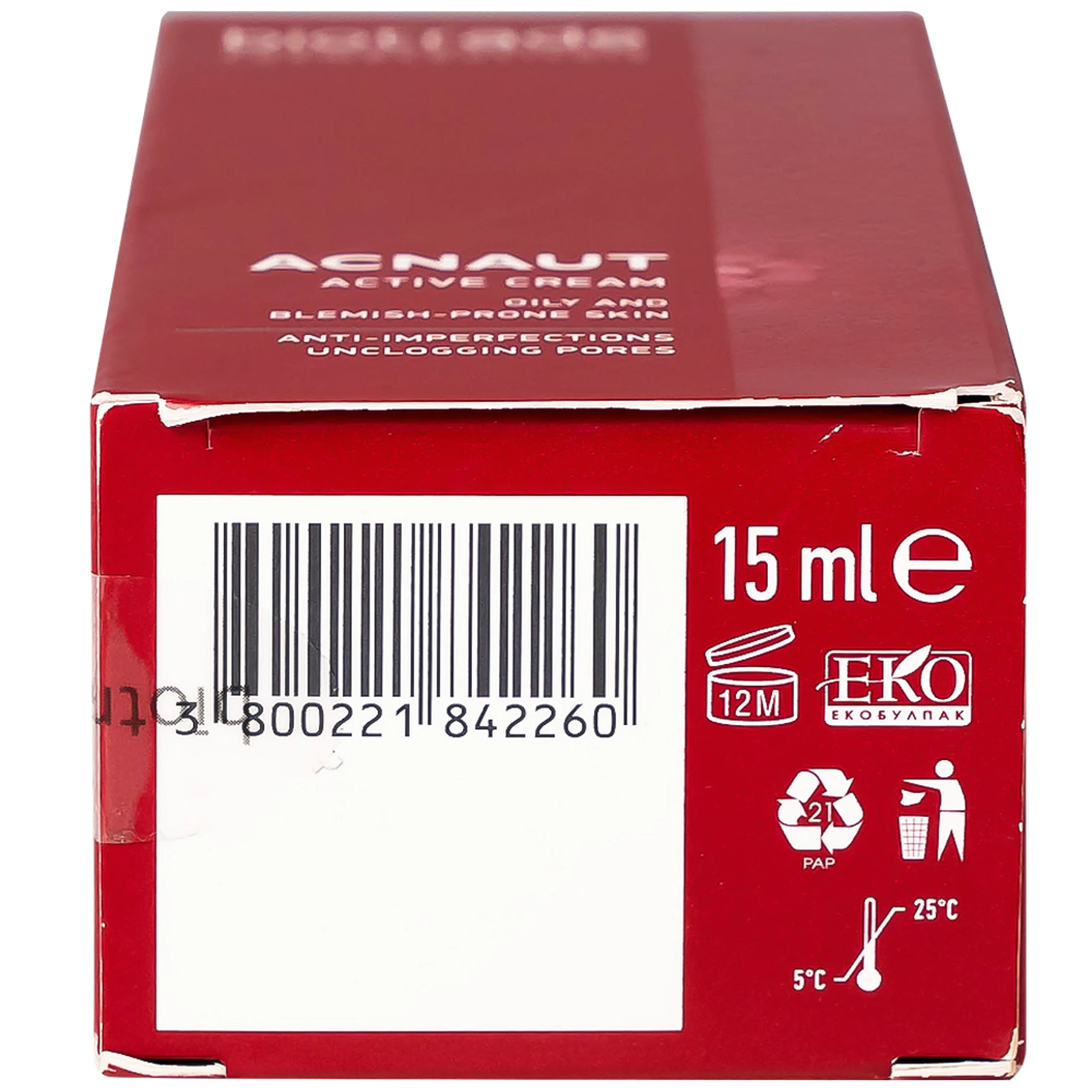 Kem bôi Biotrade Acnaut Active Cream hỗ trợ cải thiện mụn viêm (15ml)