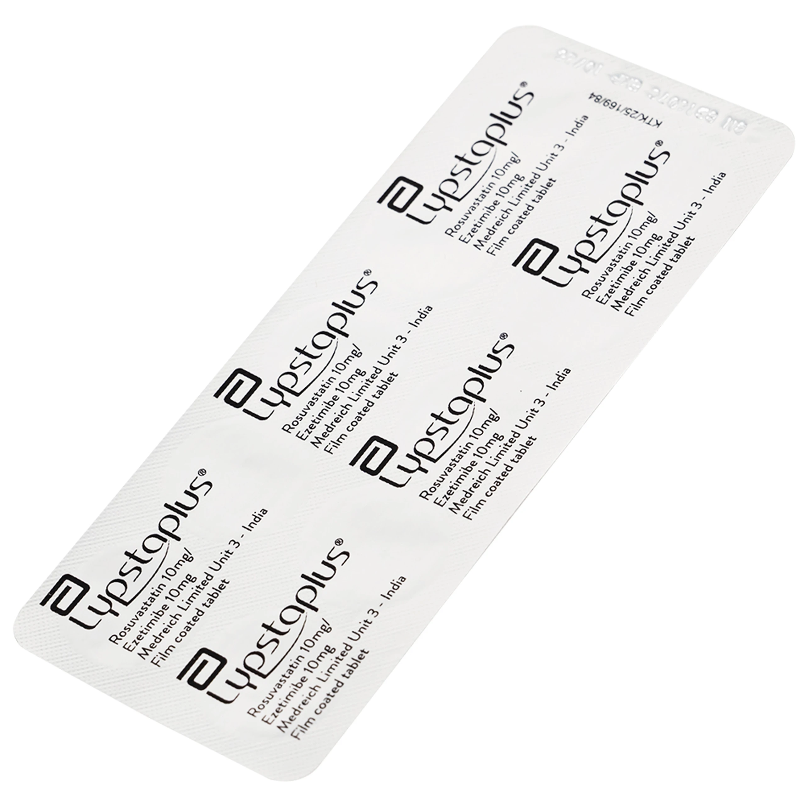 Viên nén Lypstaplus 10/10mg Abbott điều trị tăng cholesterol máu nguyên phát (3 vỉ x 10 viên)