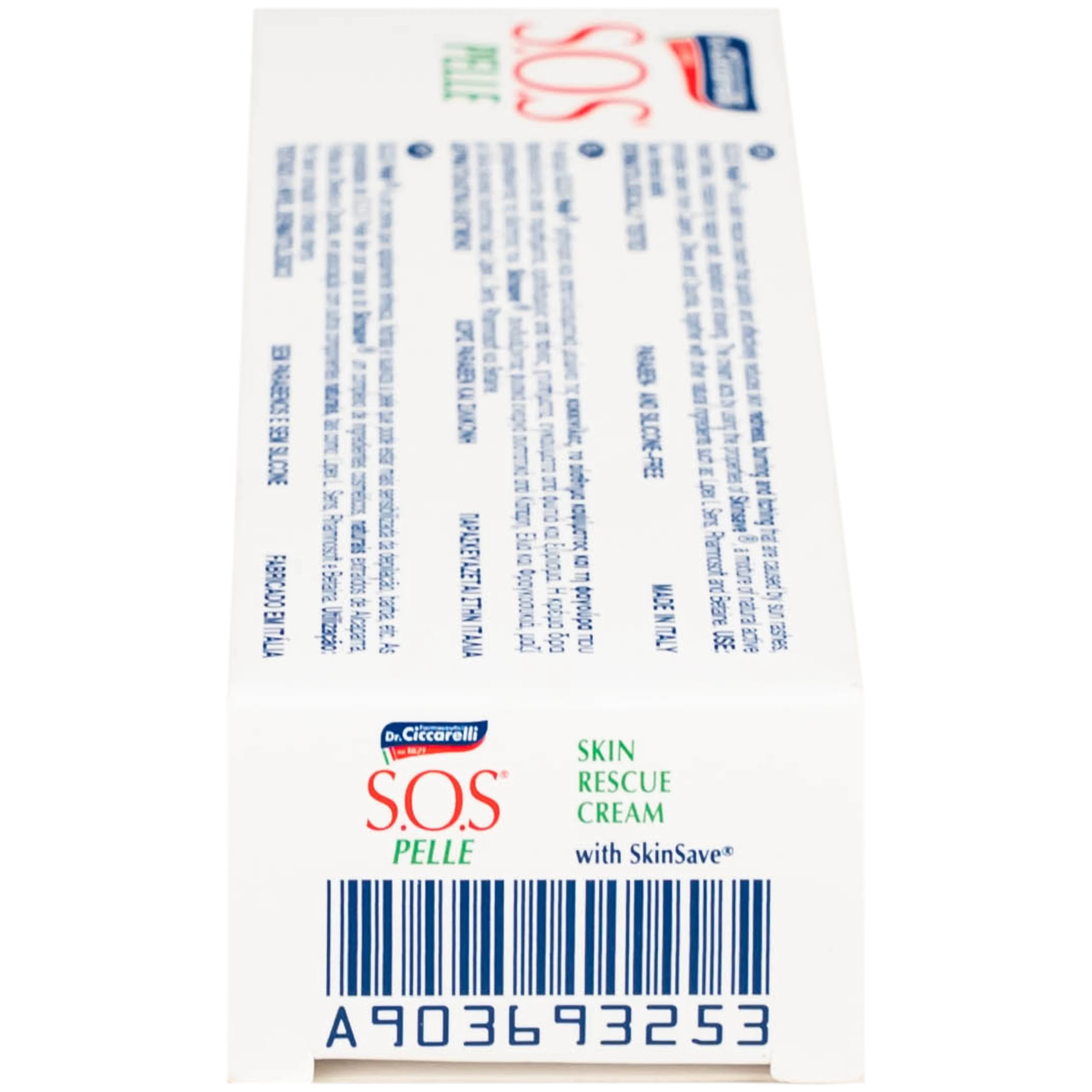 Kem bôi dịu da, giảm kích ứng Dr.Ciccarelli S.O.S Pelle Skin Rescue Cream hộp 25ml