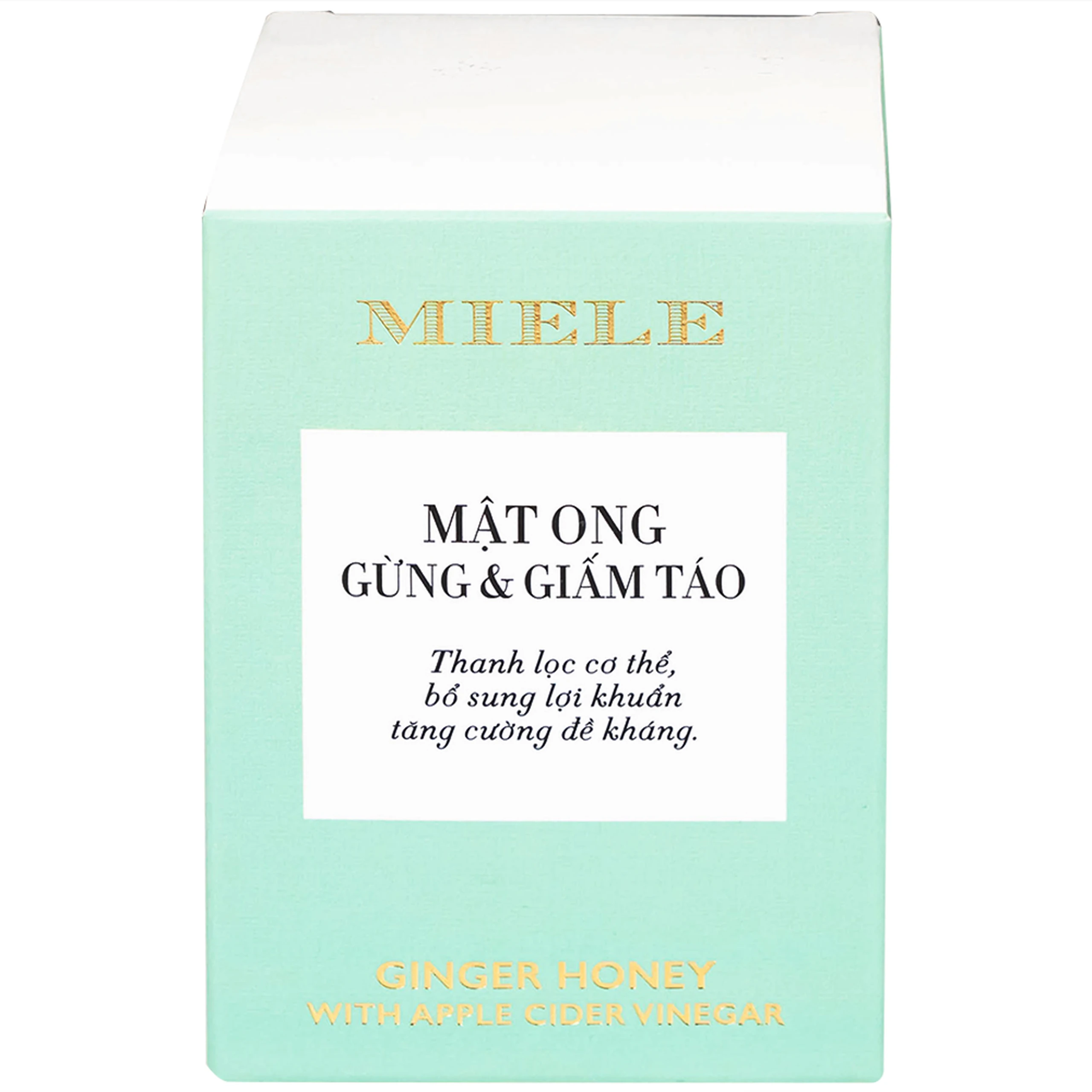 Mật Ong Gừng Và Giấm Táo Miele (250g)